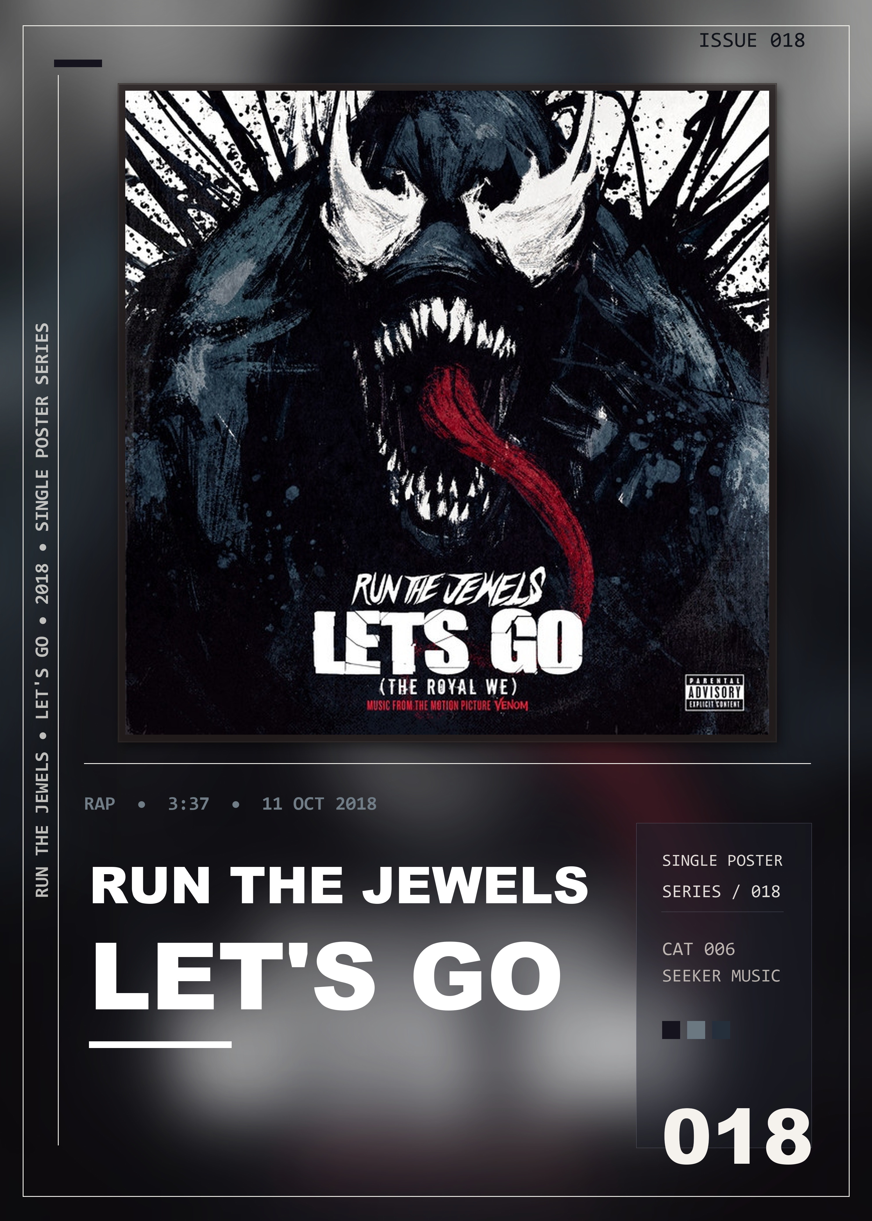 Music poster: Run The Jewels - Lets Go The Royal We