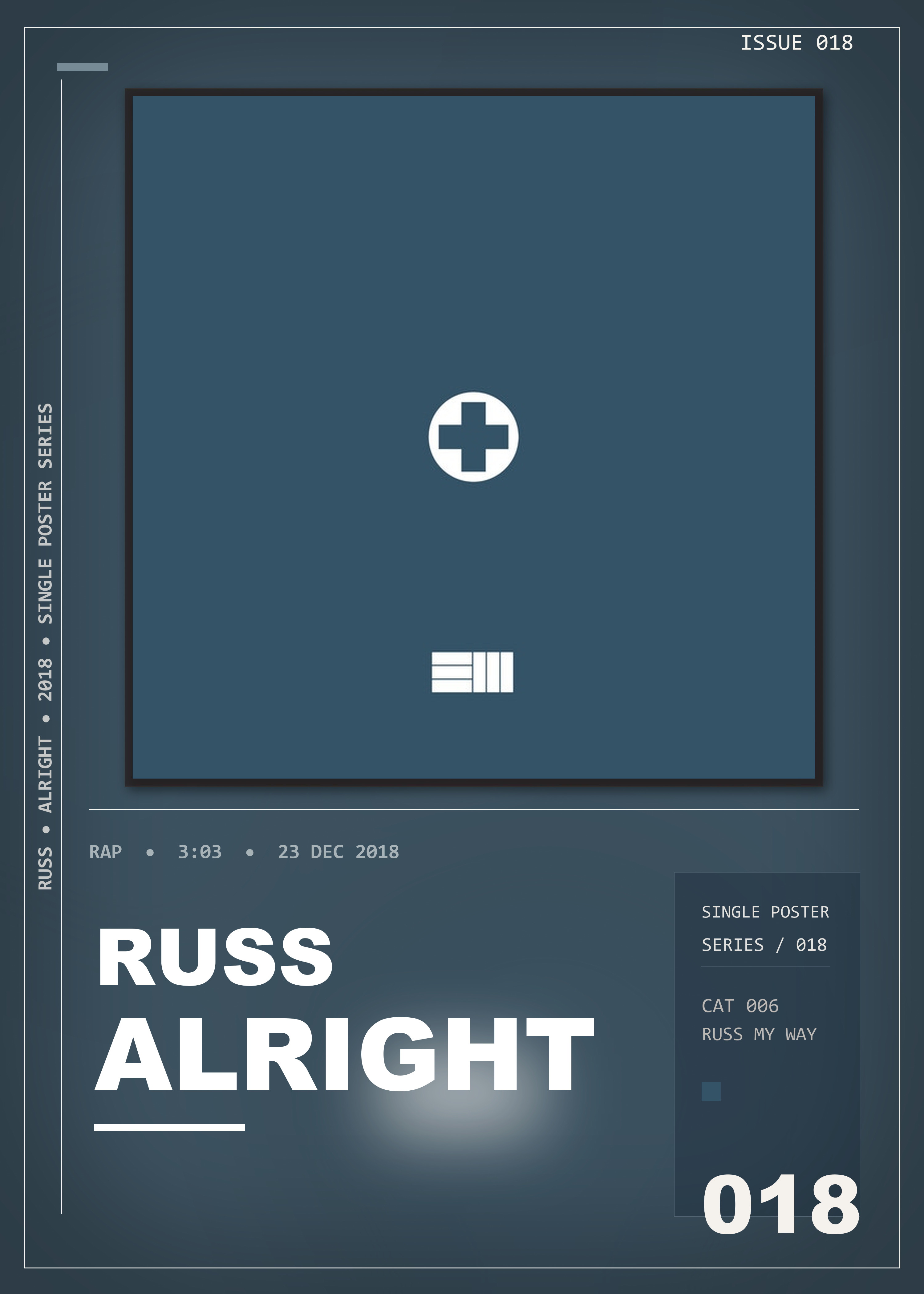 Music poster: Russ - Alright