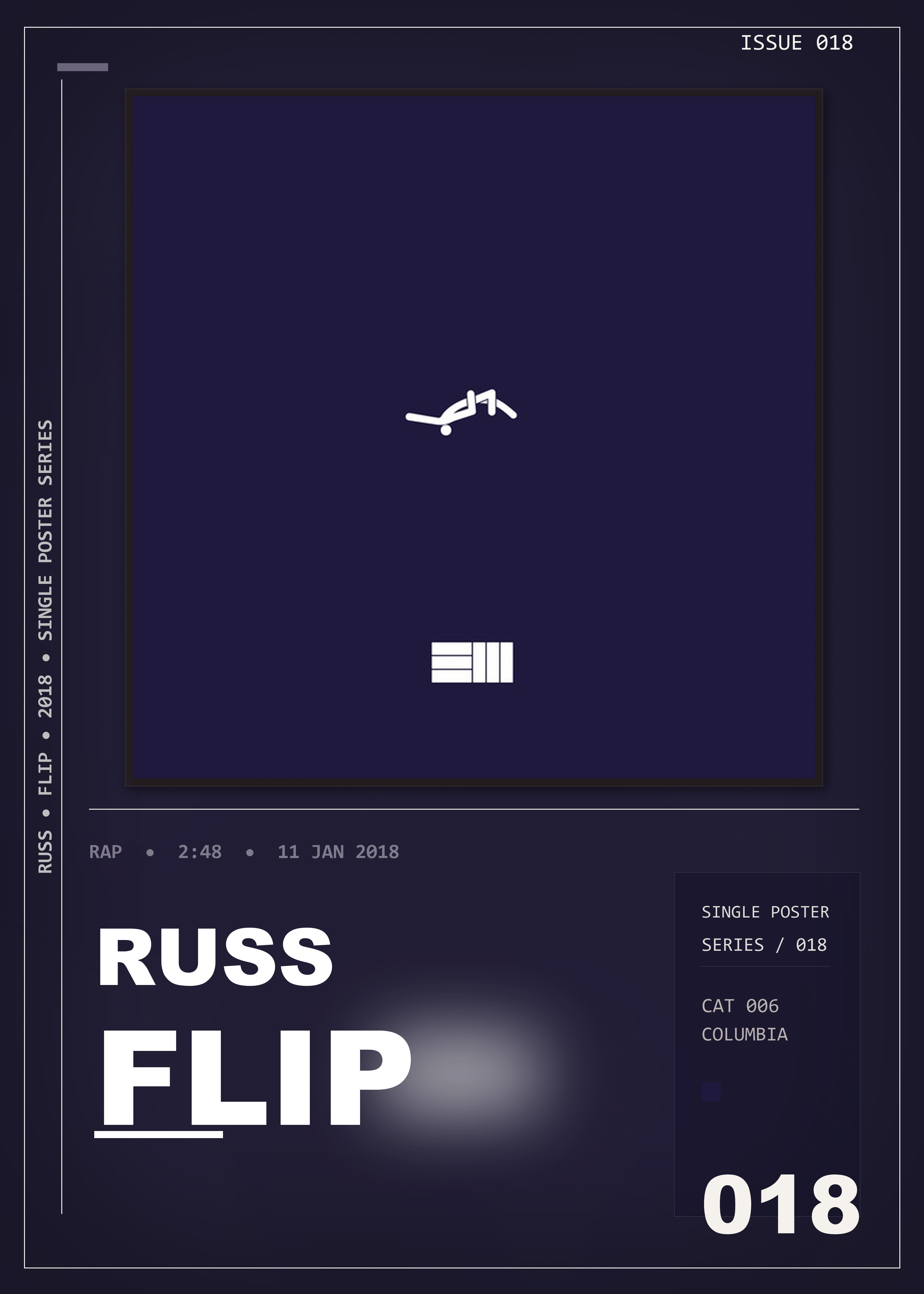 Music poster: Russ - Flip