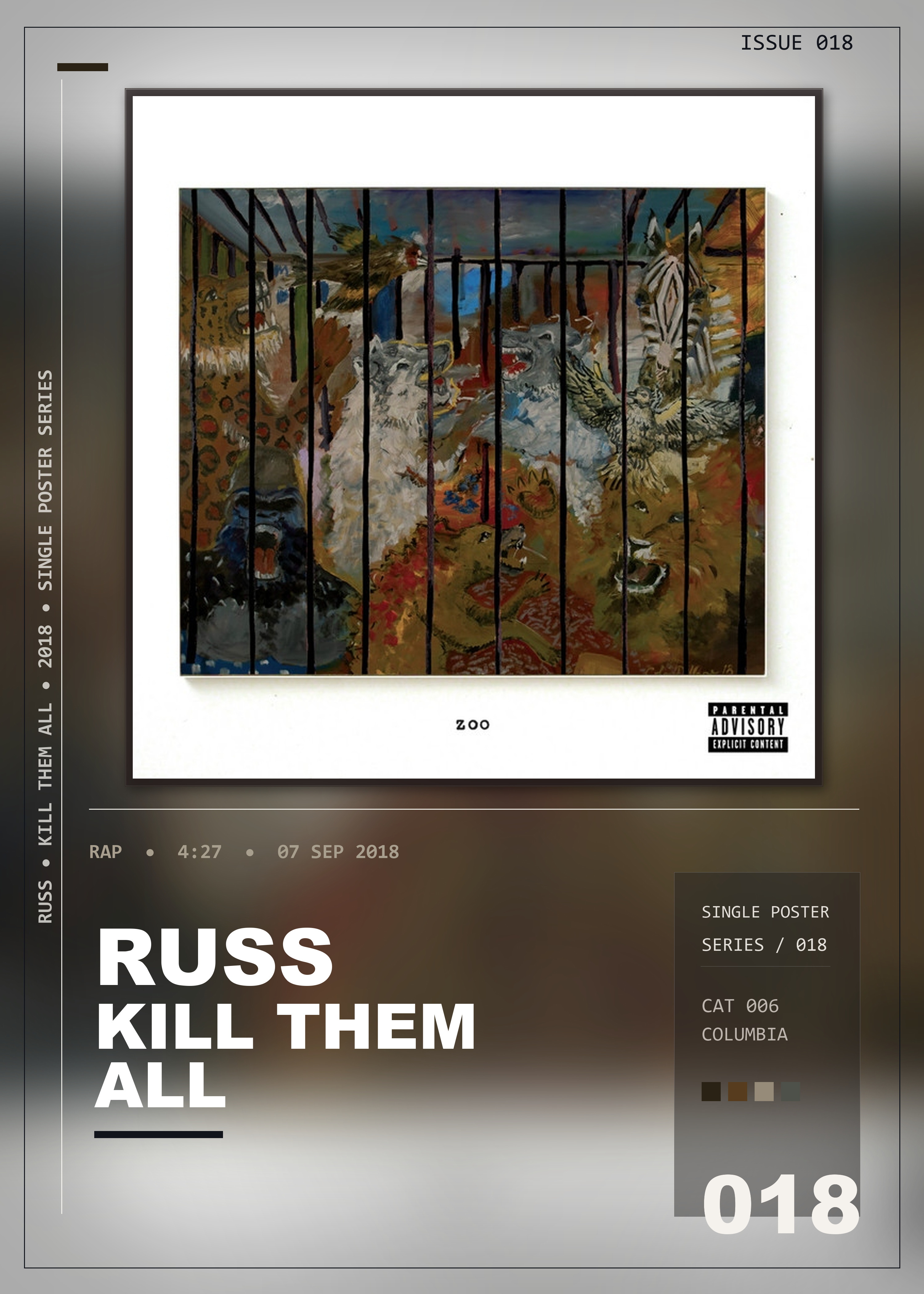 Music poster: Russ - Kill Them All