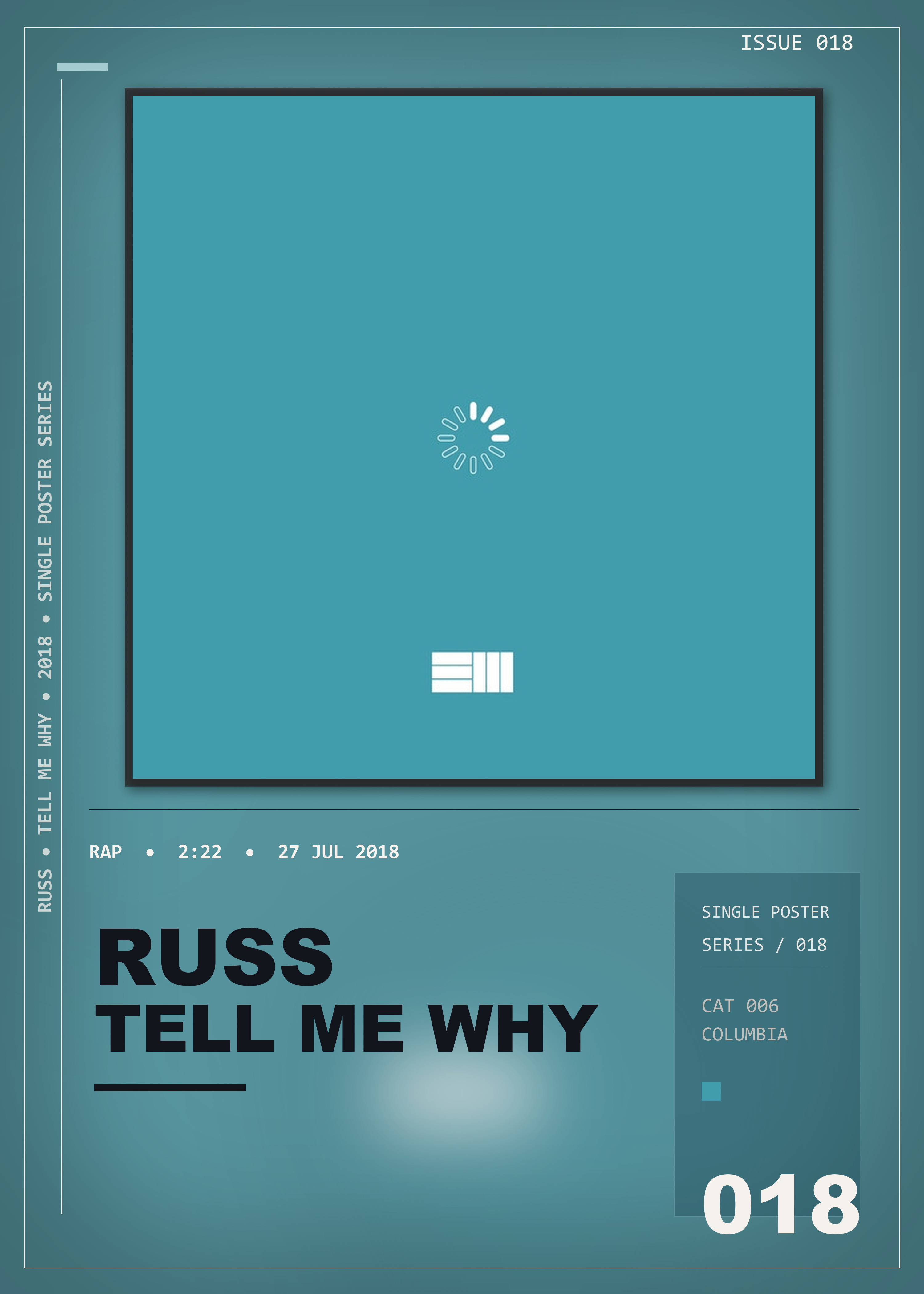 Music poster: Russ - Tell Me Why
