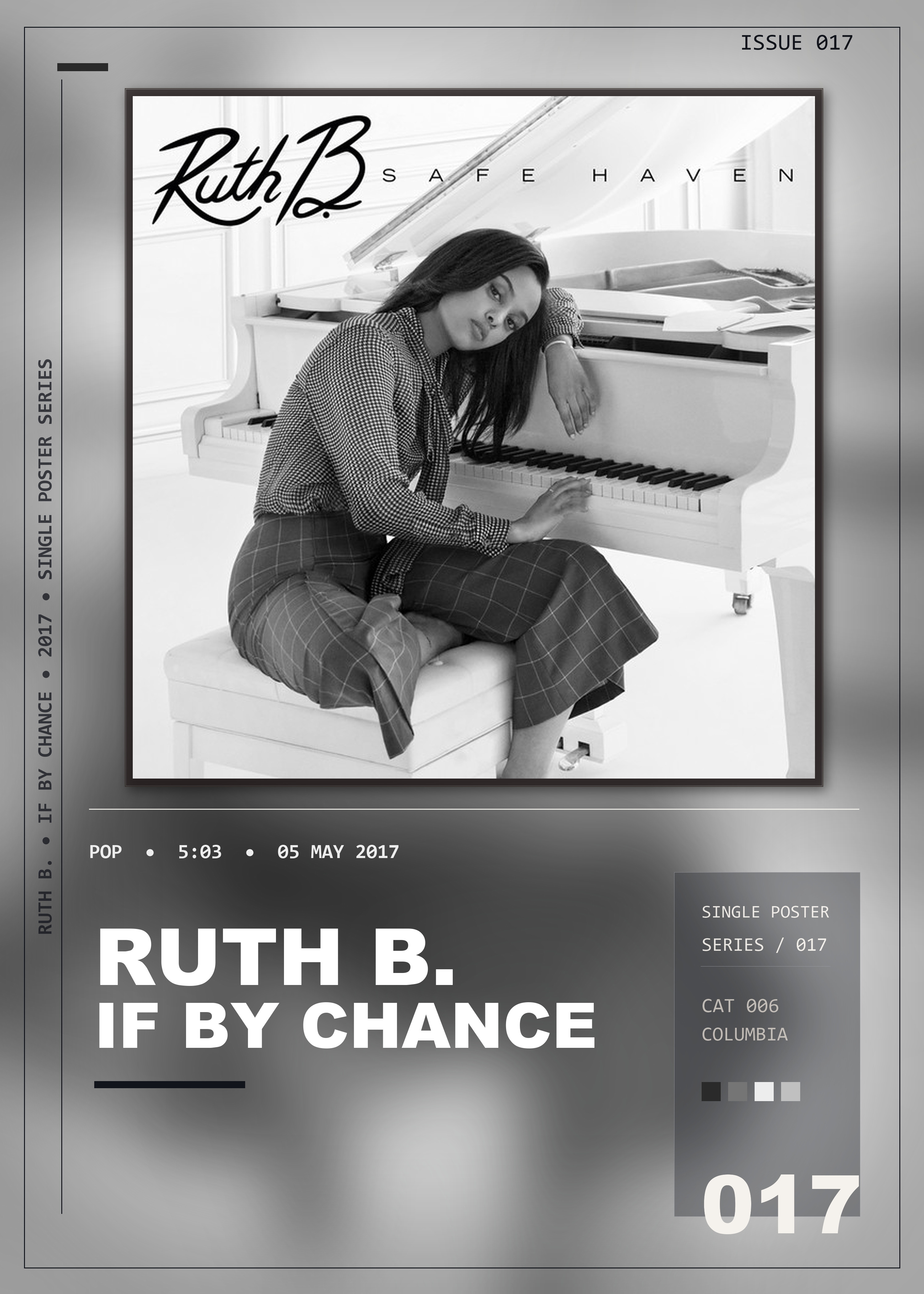 Music poster: Ruth B - If By Chance