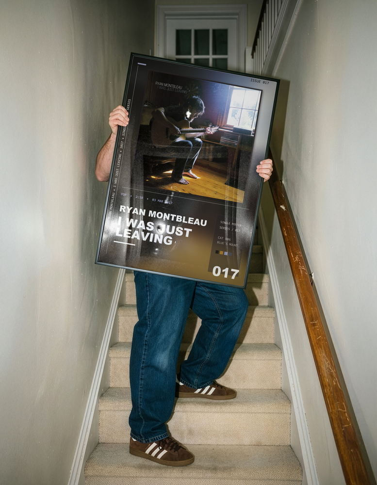 Music poster: Ryan Montbleau - I Was Just Leaving