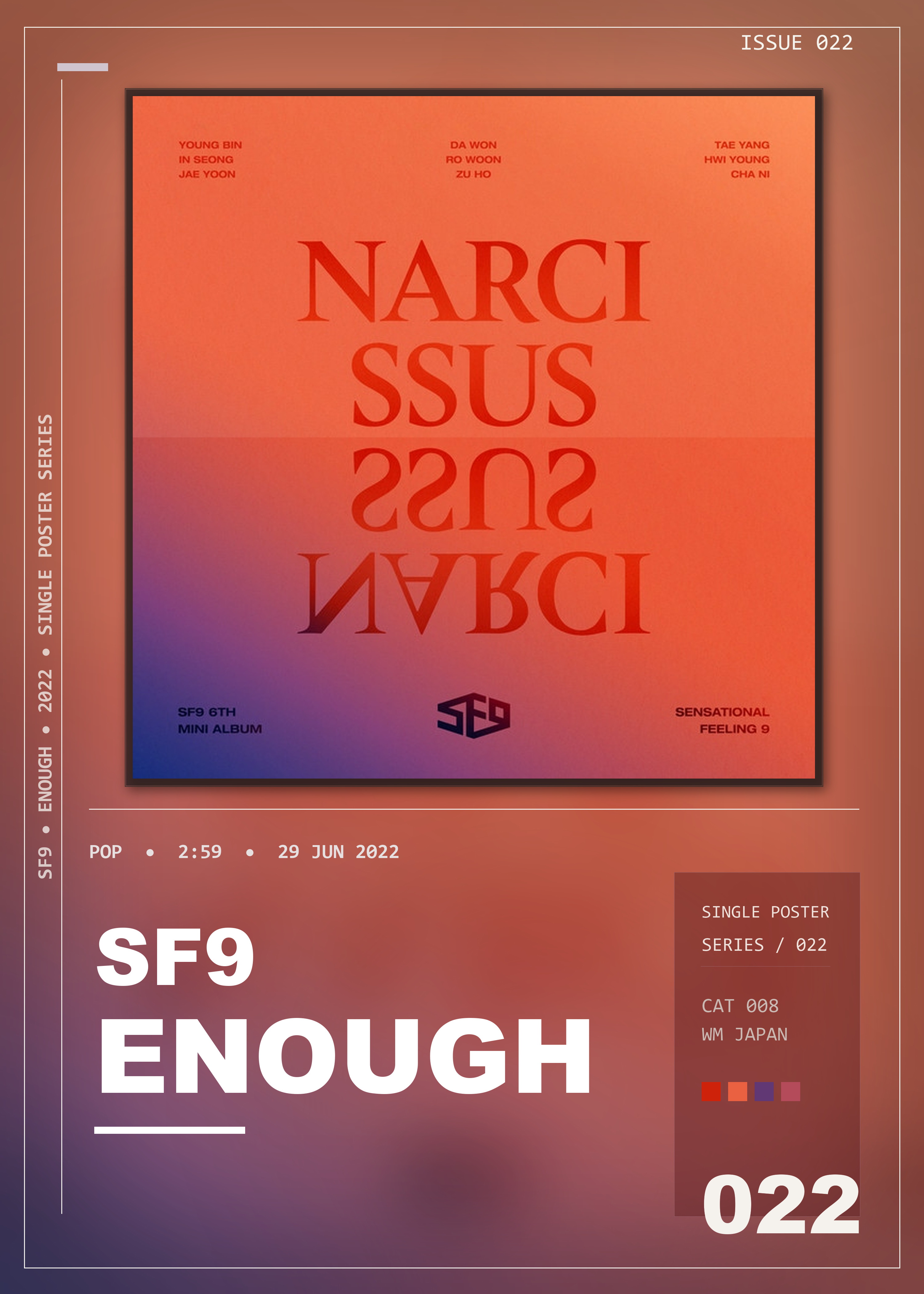 Music poster: SF9 - Enough