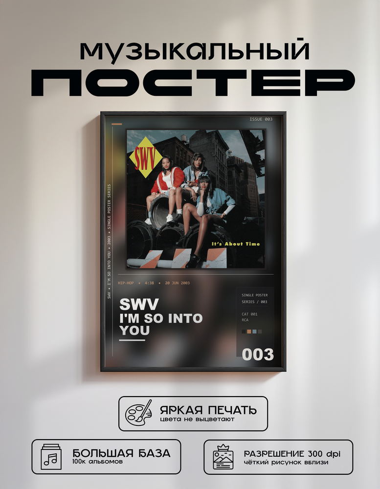 Music poster: SWV - Im So Into You