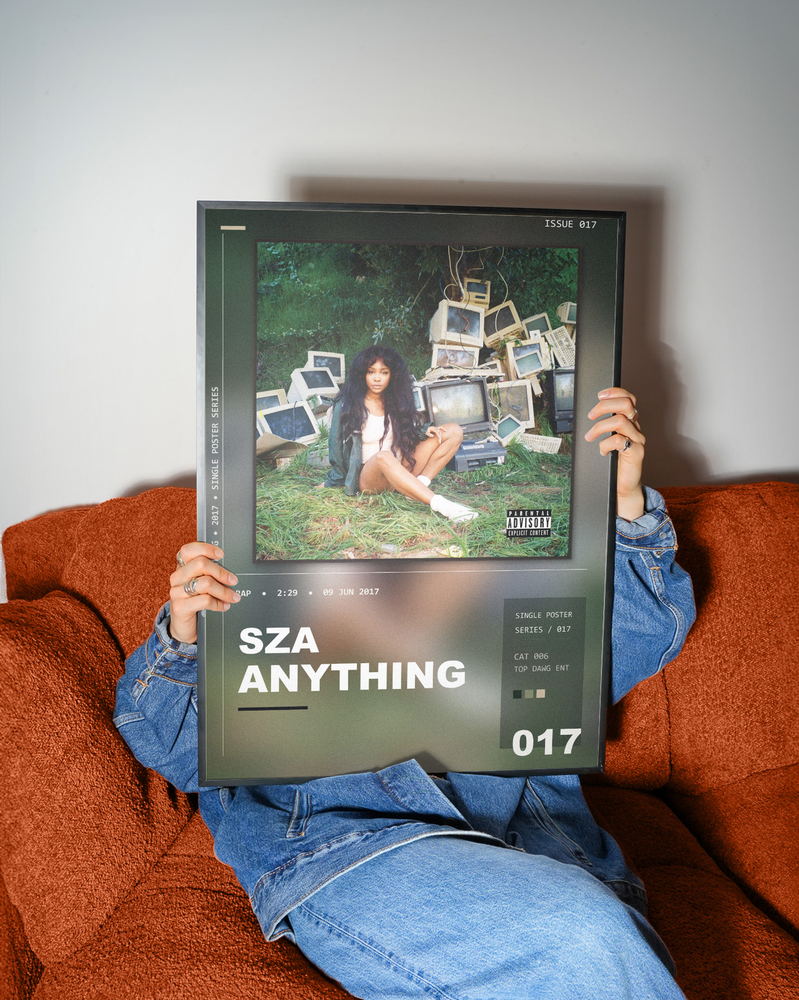Music poster: SZA - Anything