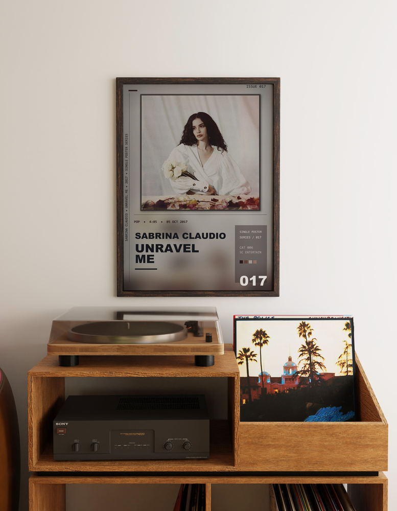 Music poster: Sabrina Claudio - Unravel Me