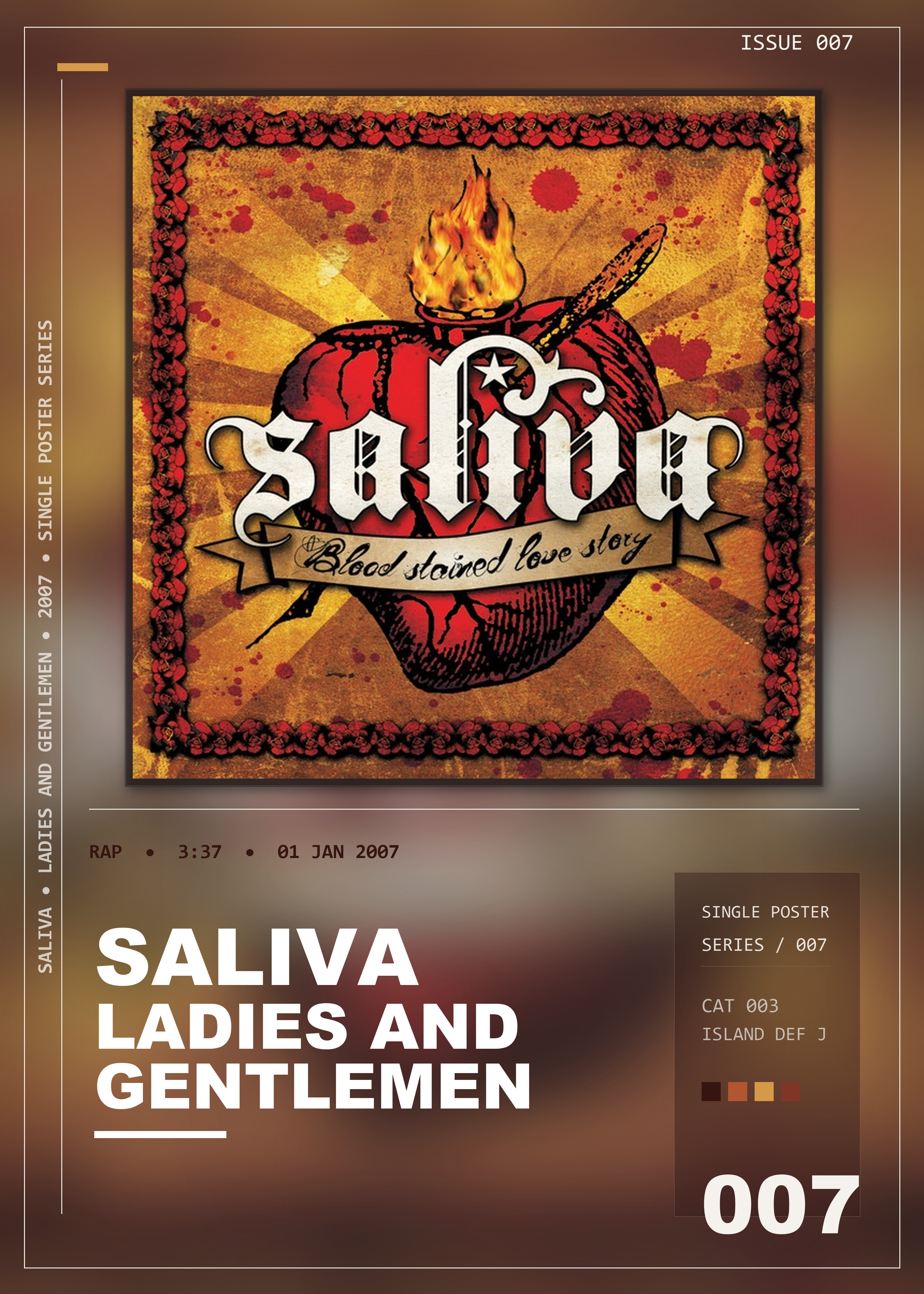 Music poster: Saliva - Ladies And Gentlemen