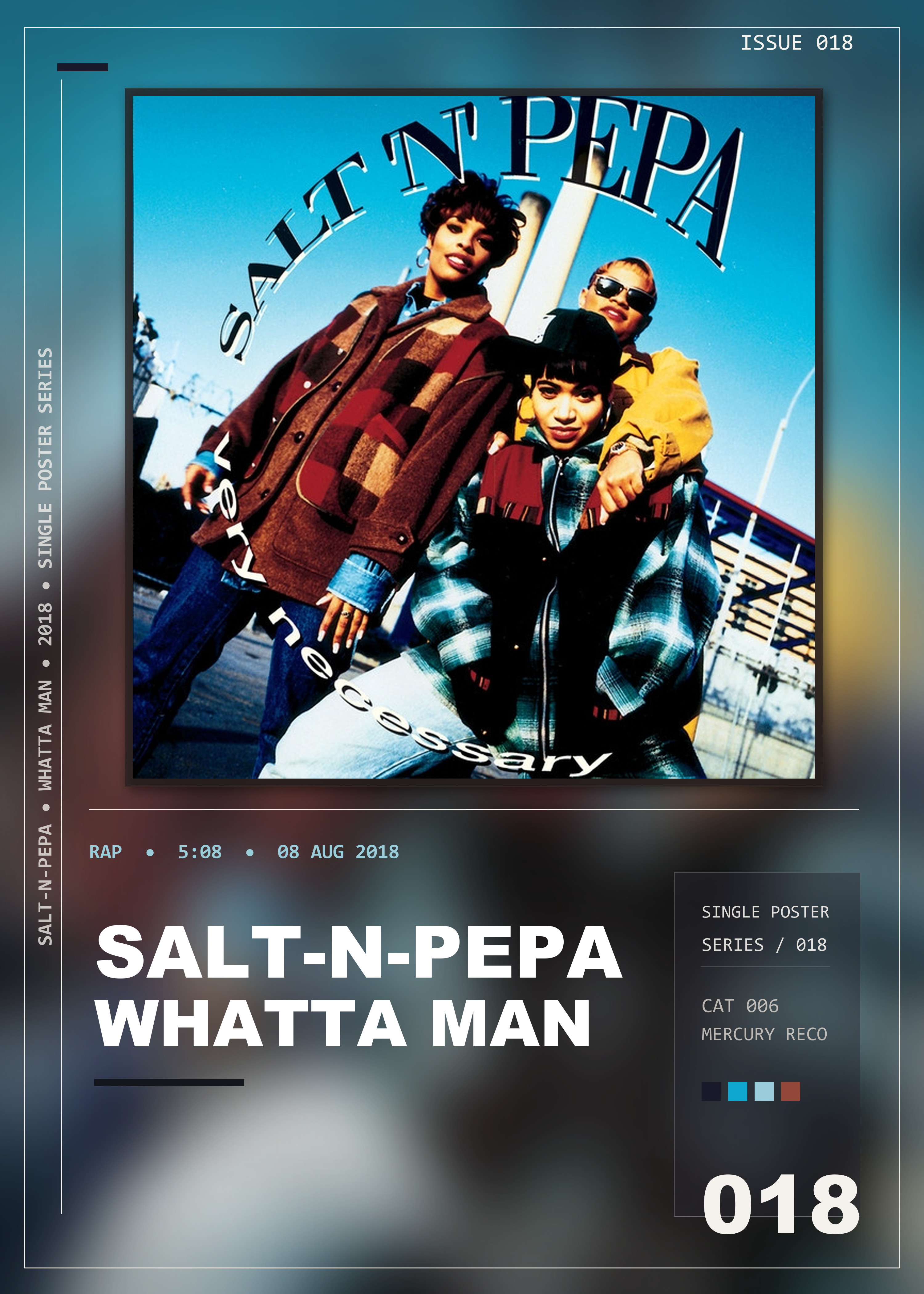Music poster: Salt-N-Pepa - Whatta Man