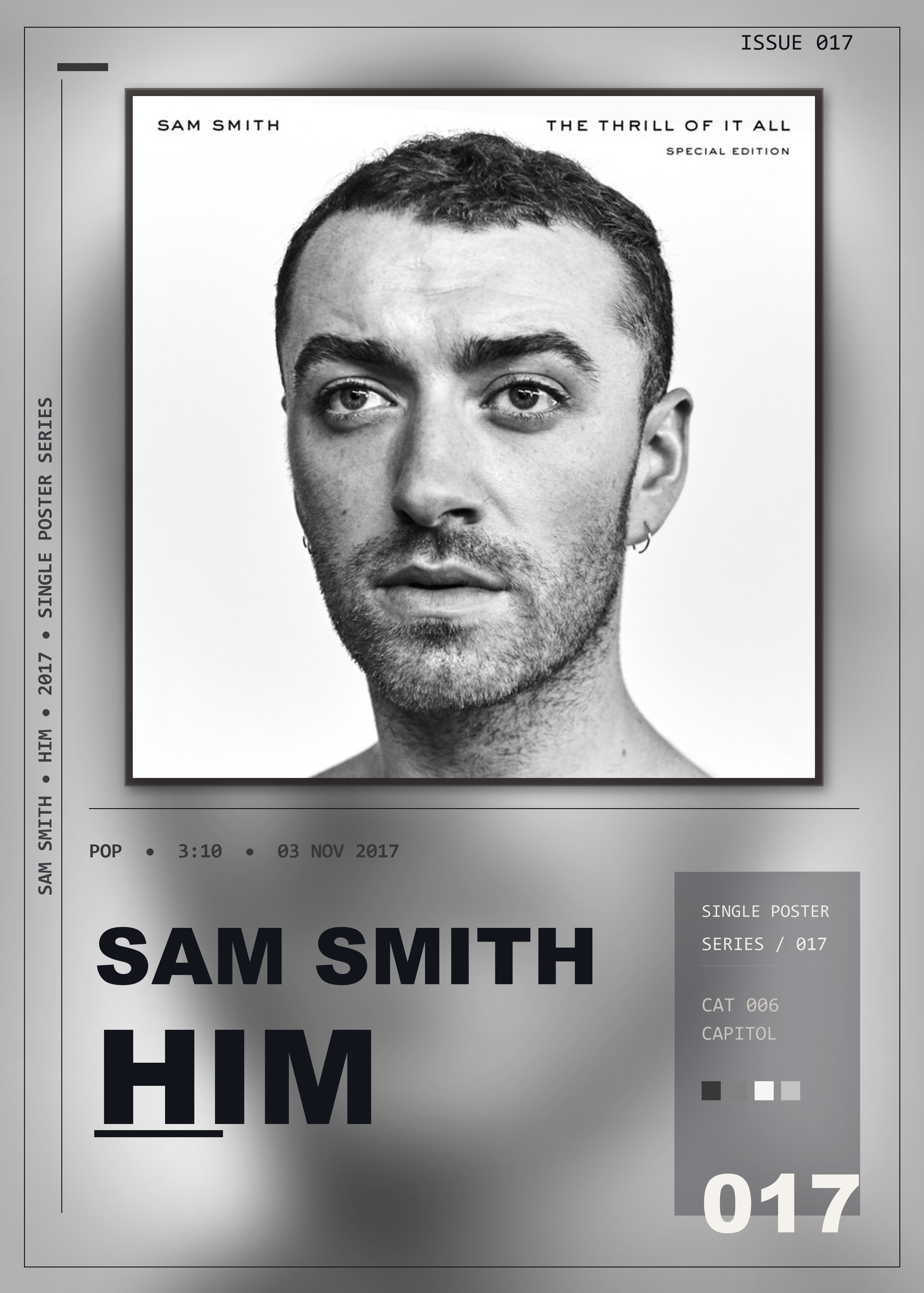 Music poster: Sam Smith - HIM
