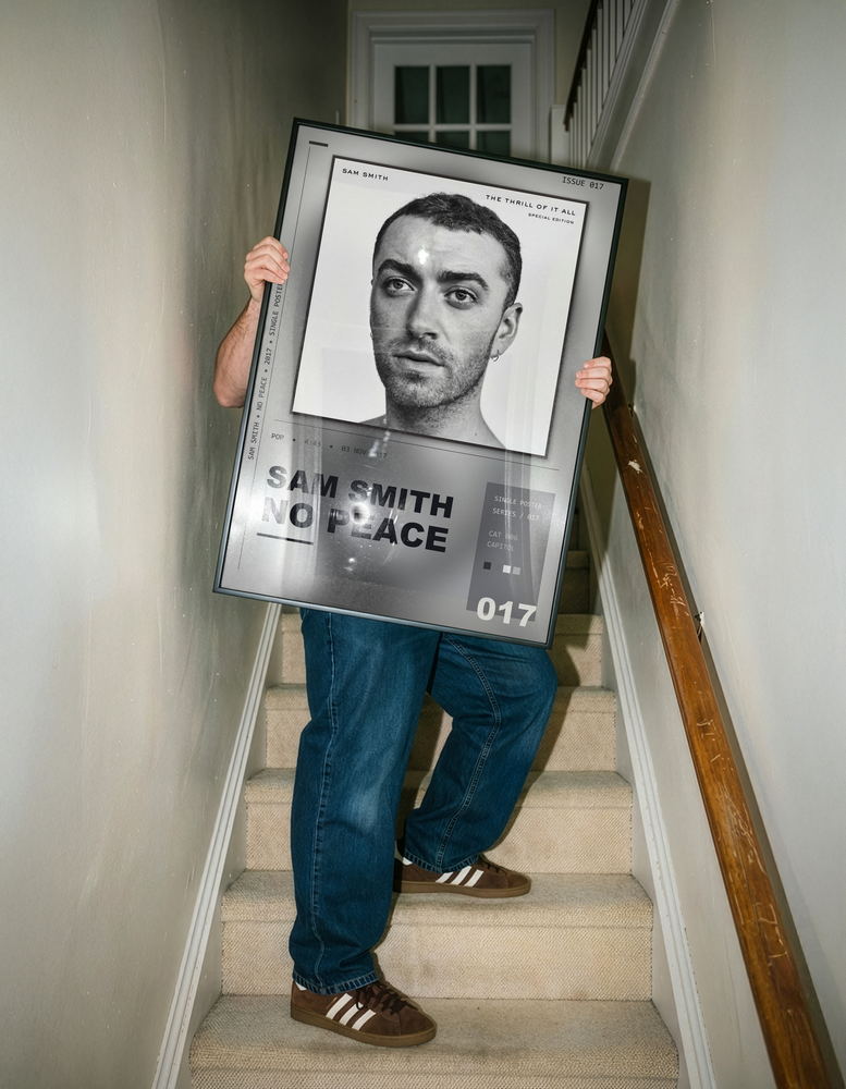 Music poster: Sam Smith - No Peace