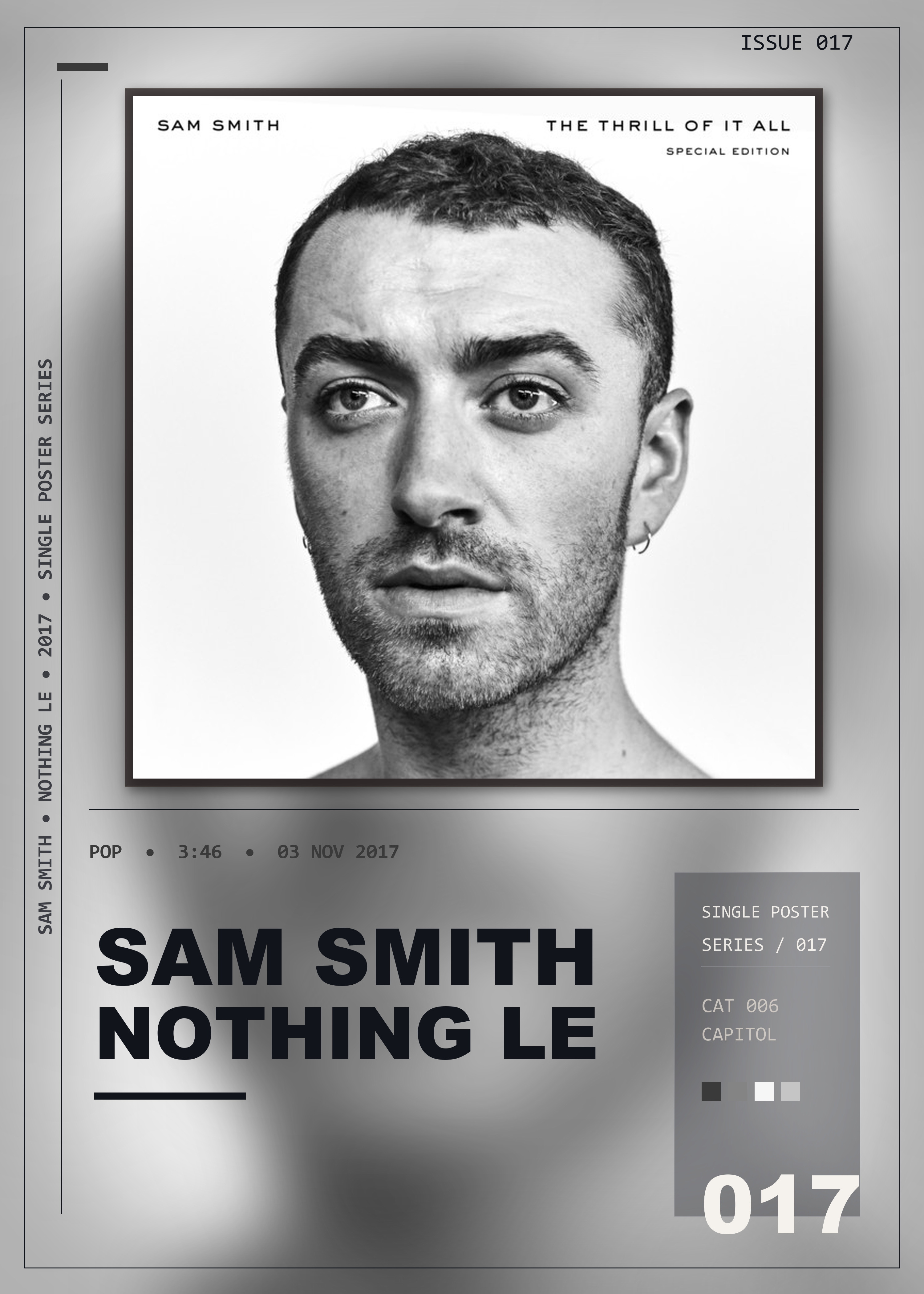 Music poster: Sam Smith - Nothing Left For You