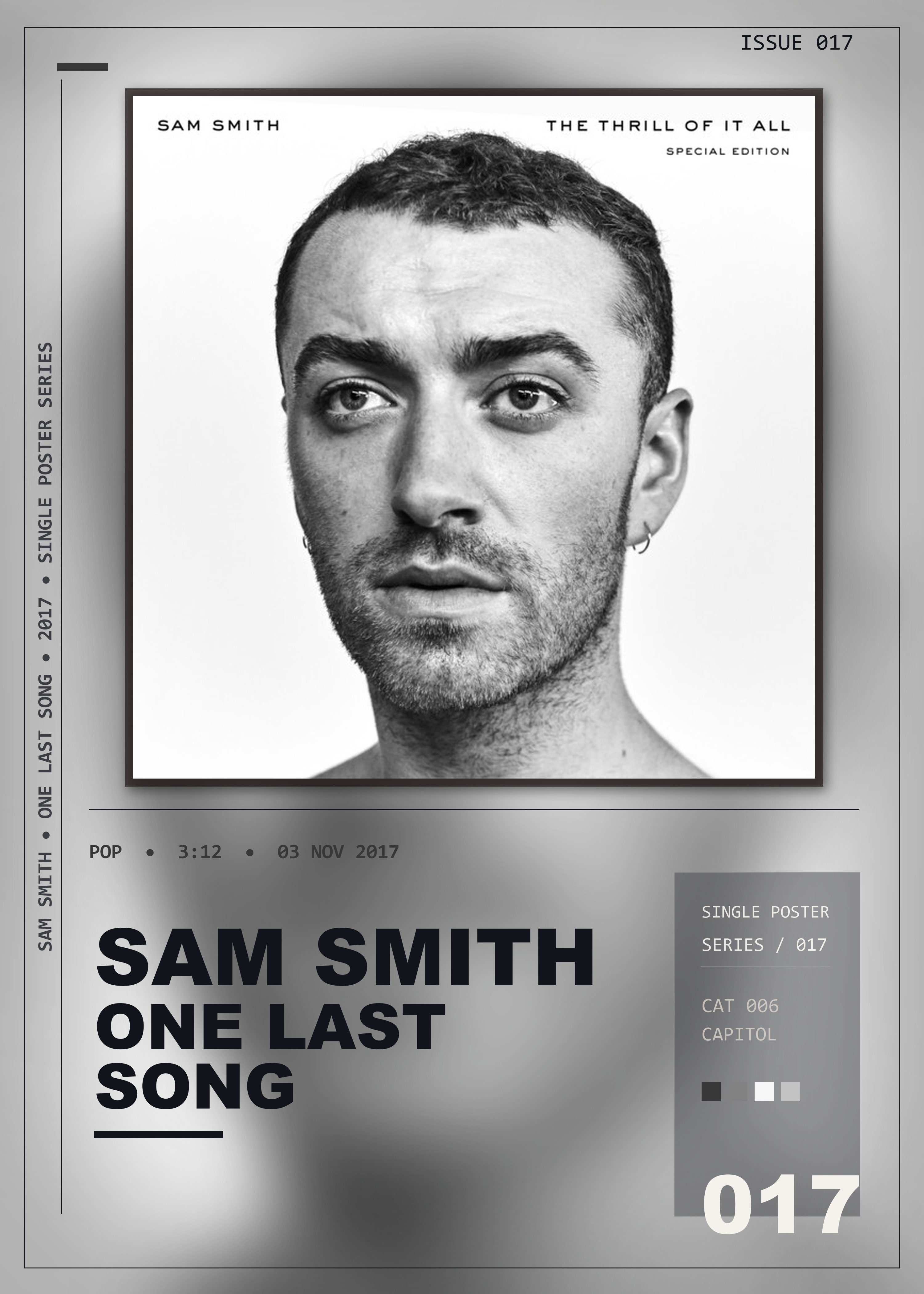 Music poster: Sam Smith - One Last Song