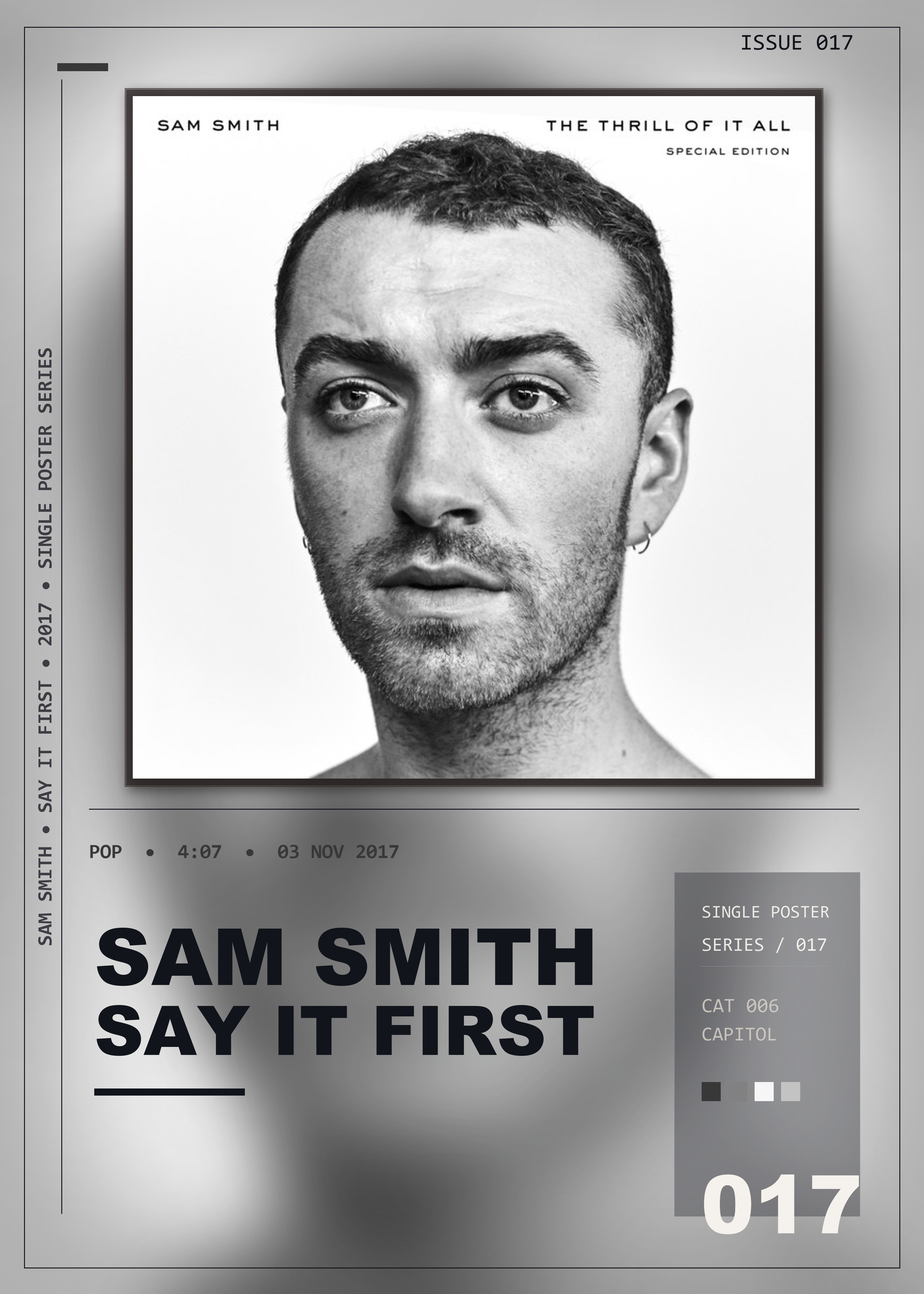 Music poster: Sam Smith - Say It First