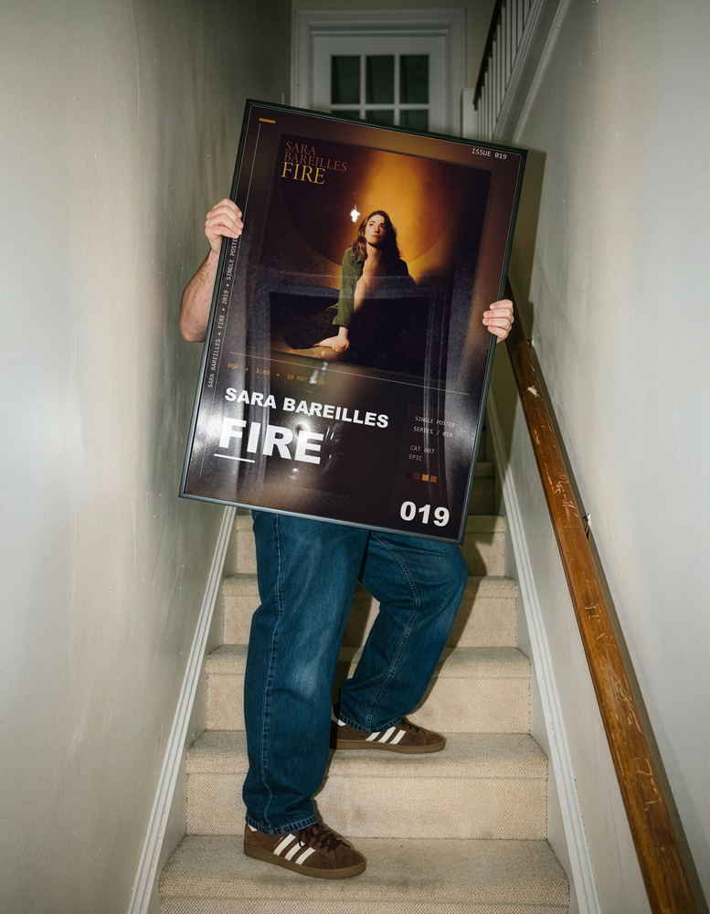 Music poster: Sara Bareilles - Fire