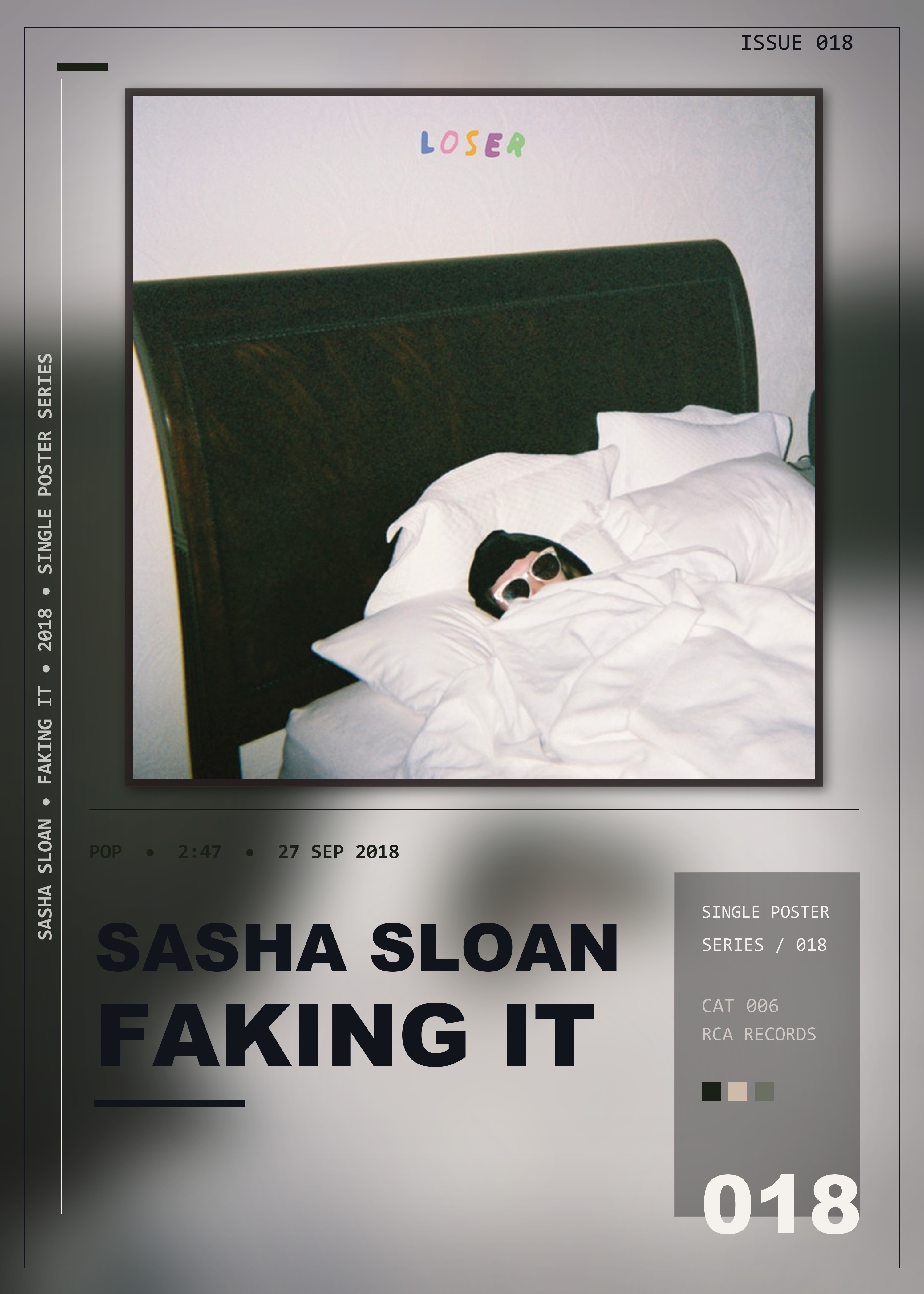 Music poster: Sasha Sloan - Faking It