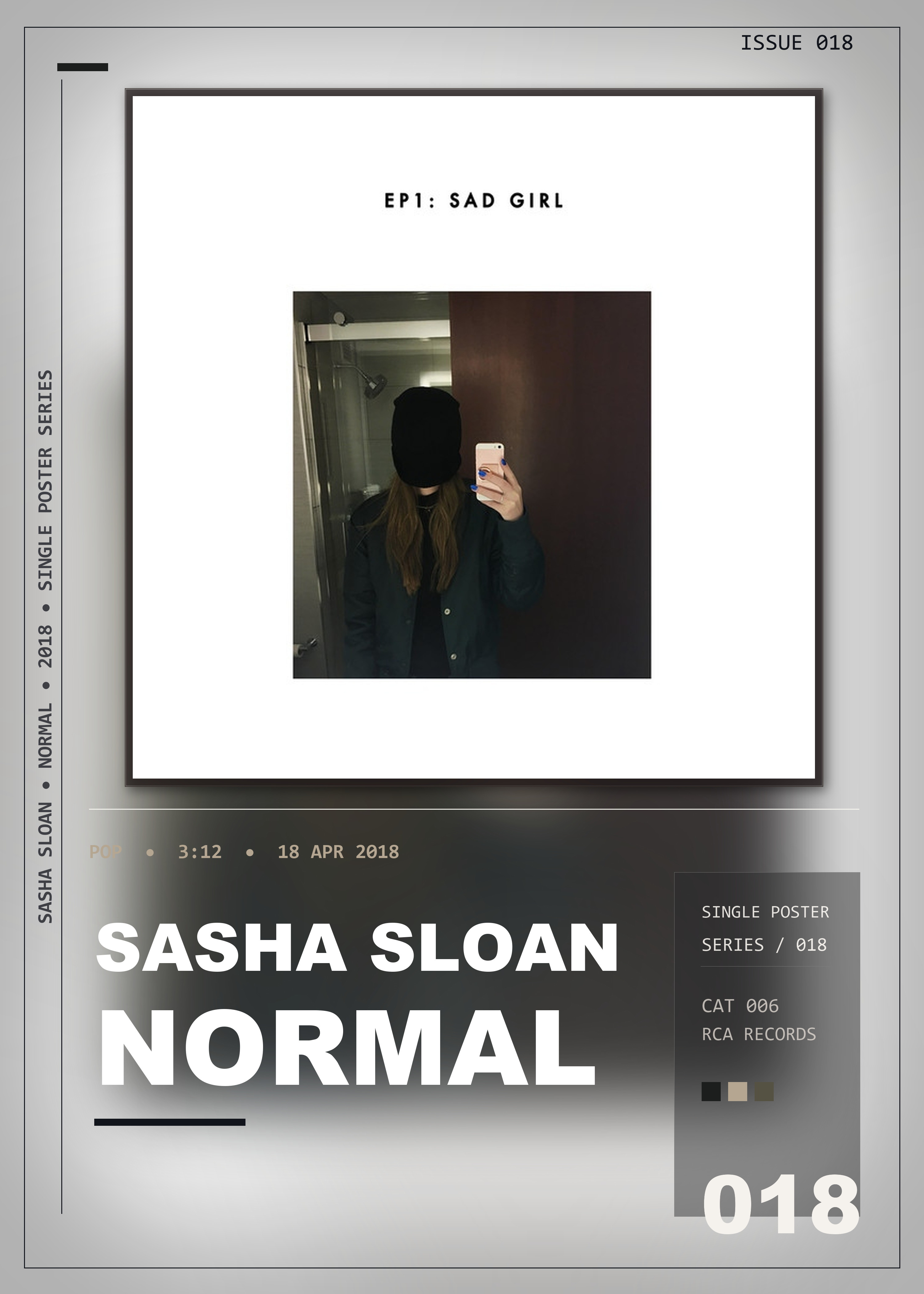 Music poster: Sasha Sloan - Normal