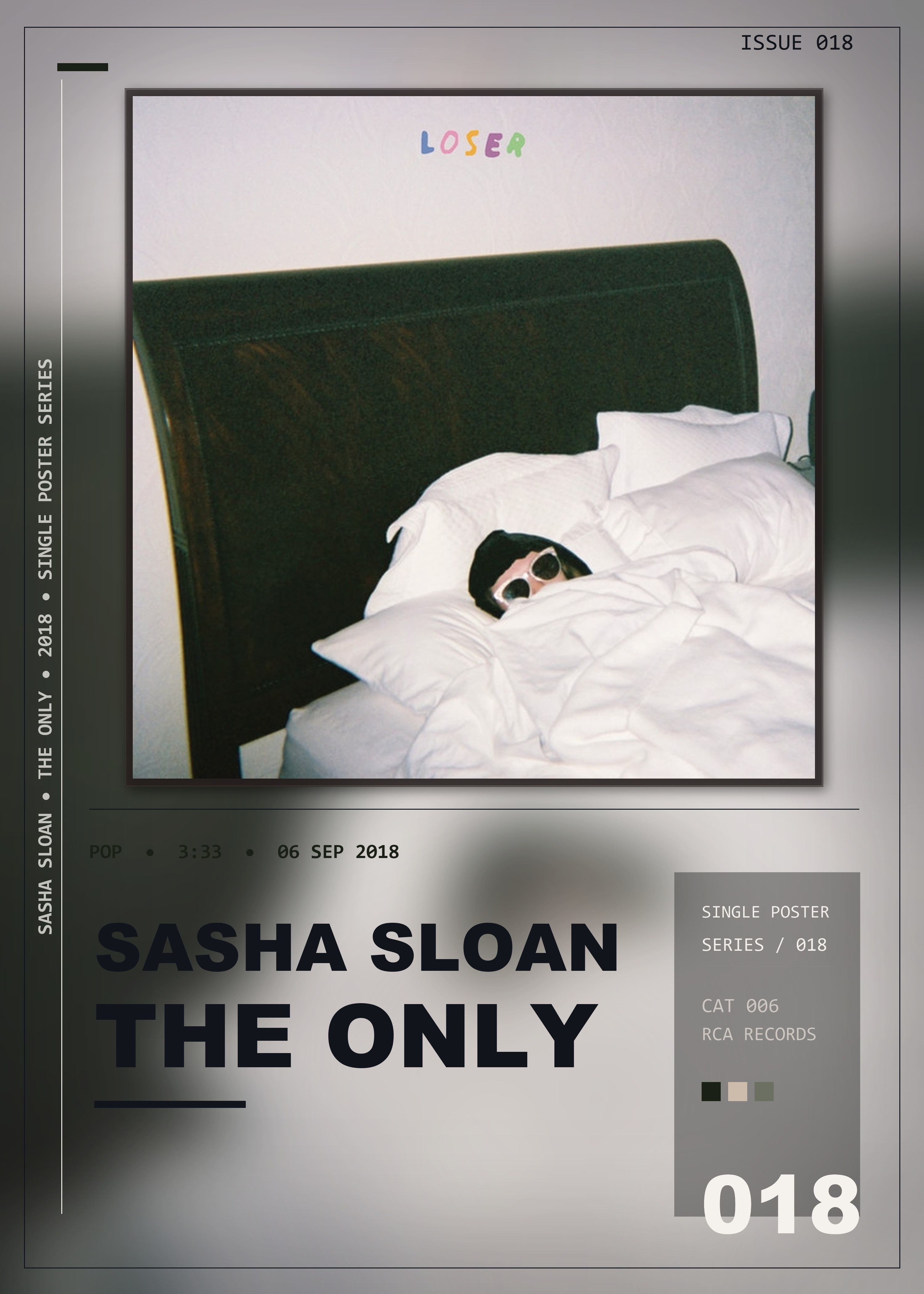 Music poster: Sasha Sloan - The Only