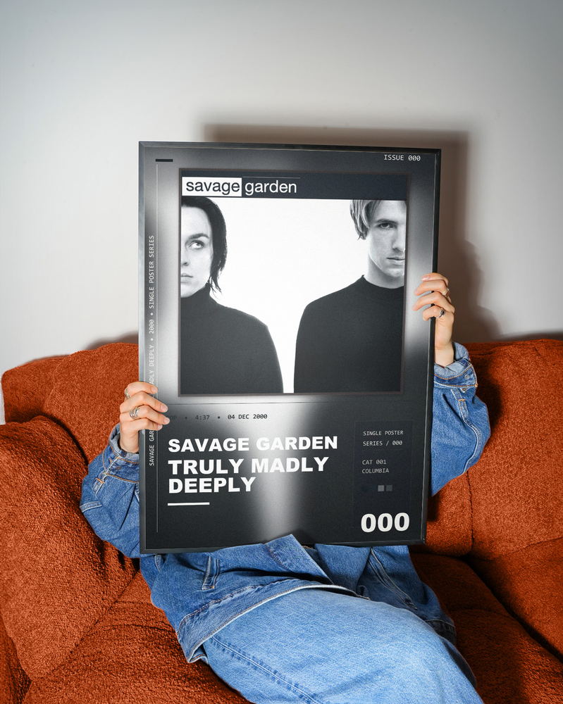 Music poster: Savage Garden - Truly Madly Deeply