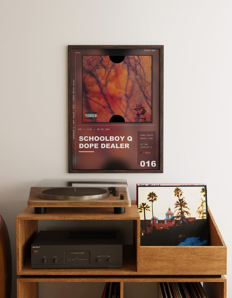 Music poster: ScHoolboy Q - Dope Dealer