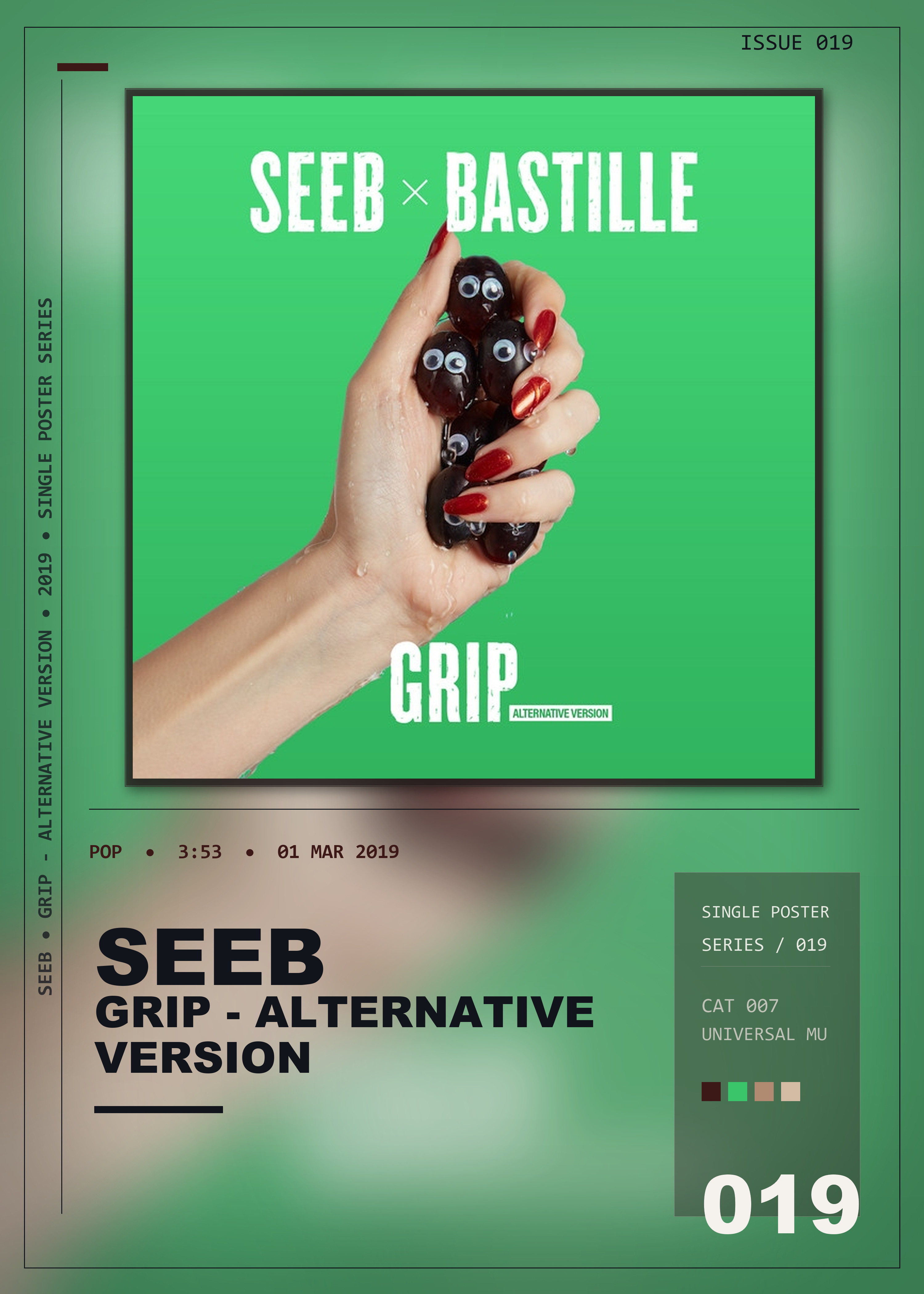 Music poster: Seeb - Grip - Alternative Version