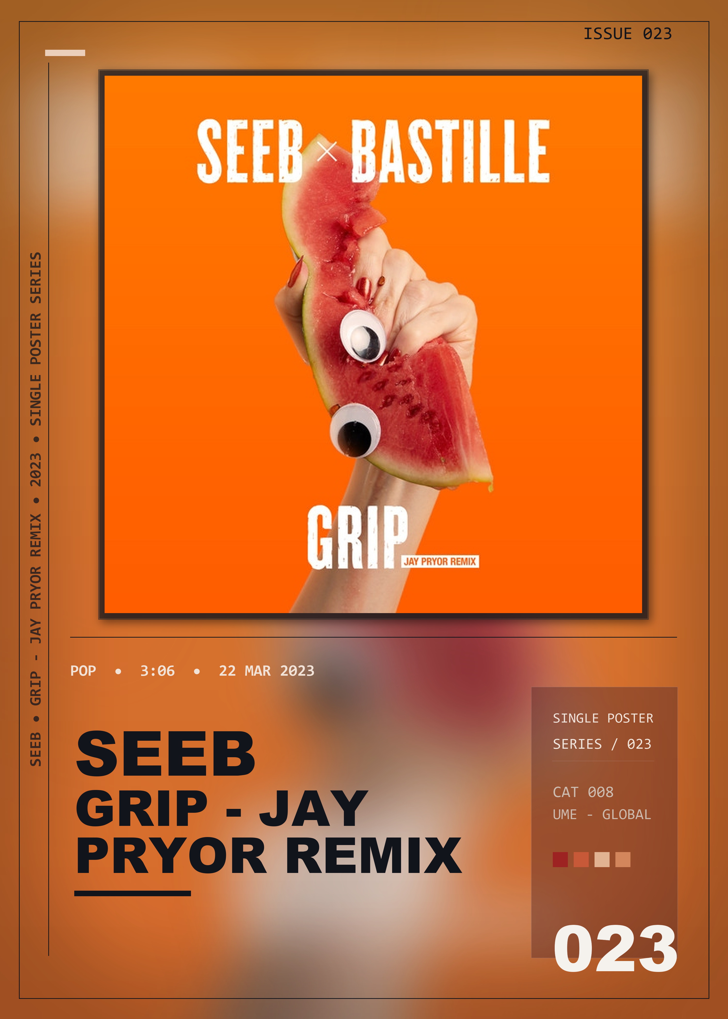 Music poster: Seeb - Grip - Jay Pryor Remix