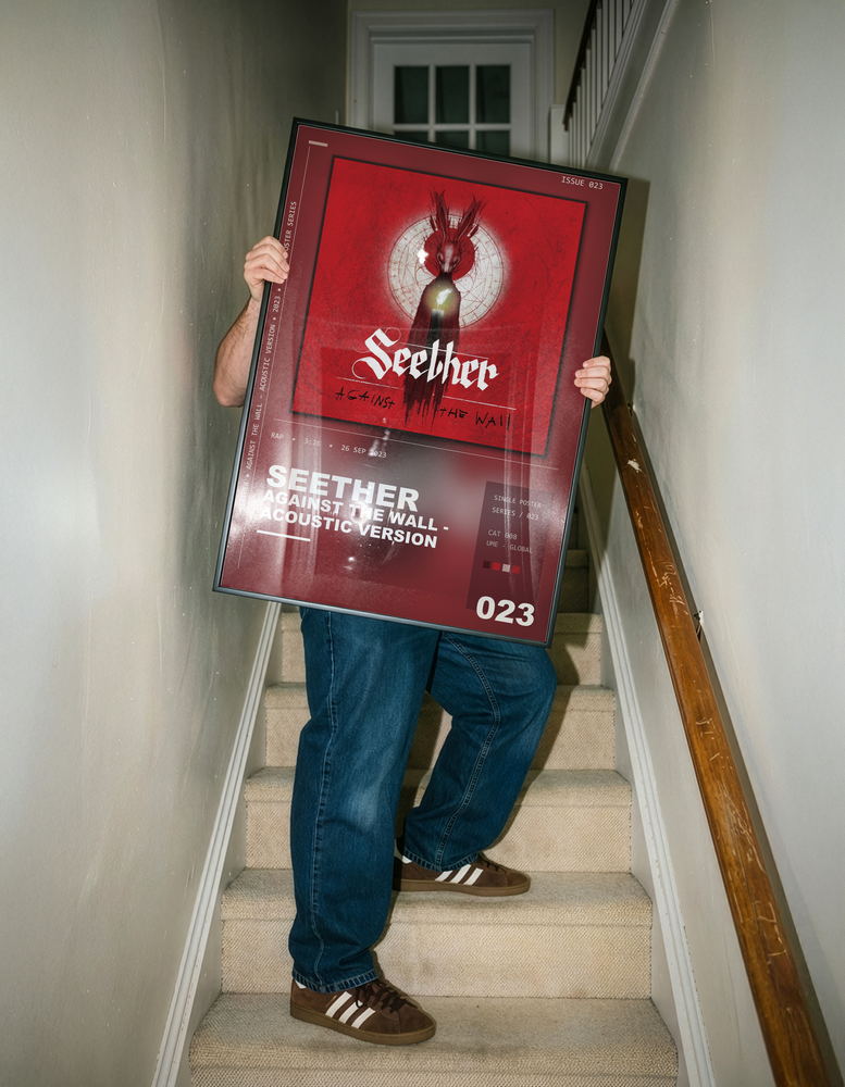 Music poster: Seether - Against The Wall - Acoustic Version