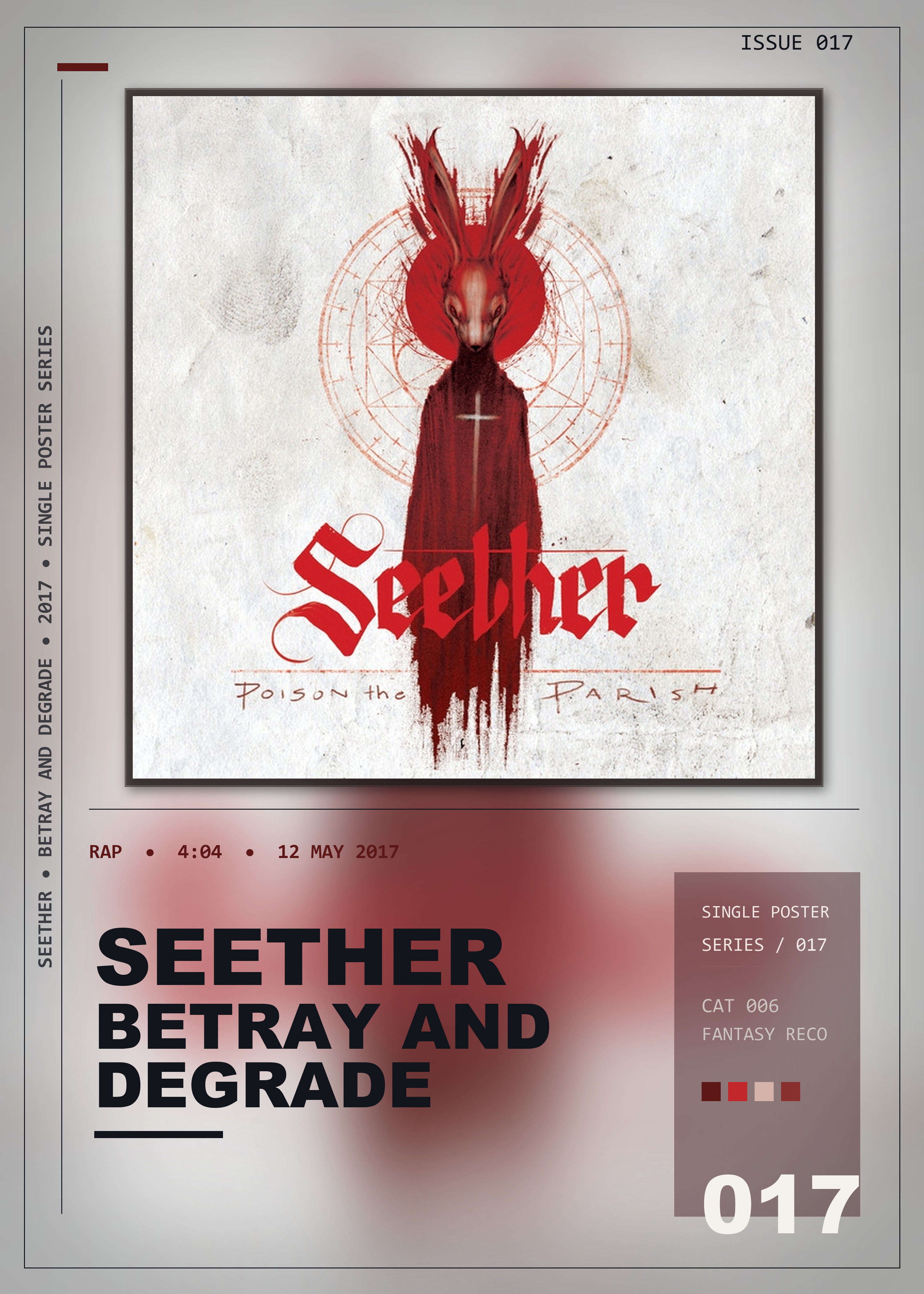 Music poster: Seether - Betray And Degrade