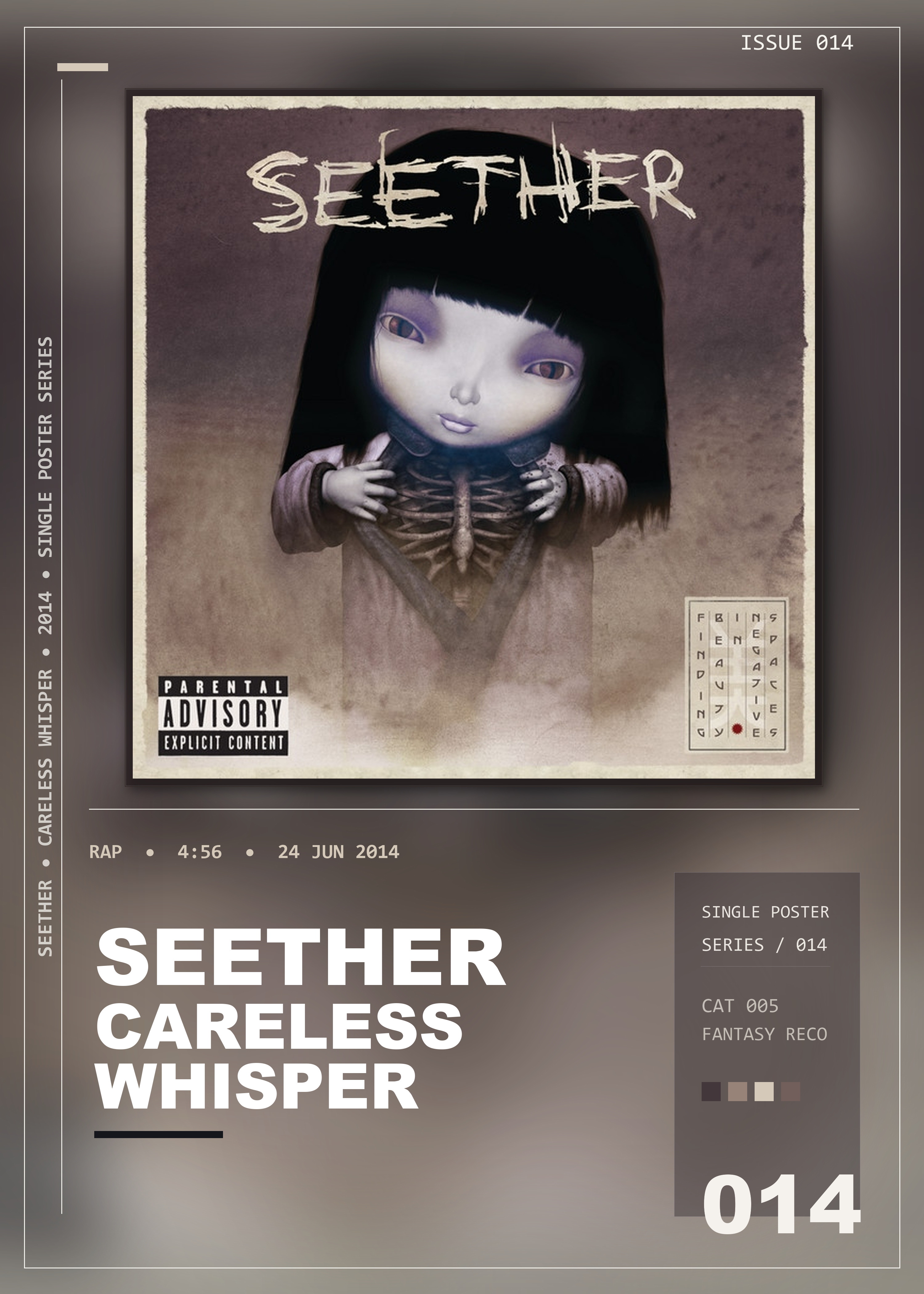 Music poster: Seether - Careless Whisper