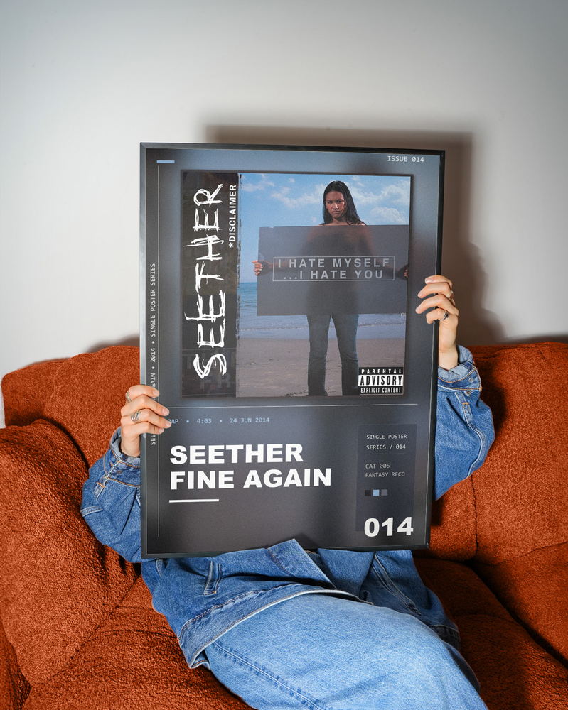 Music poster: Seether - Fine Again
