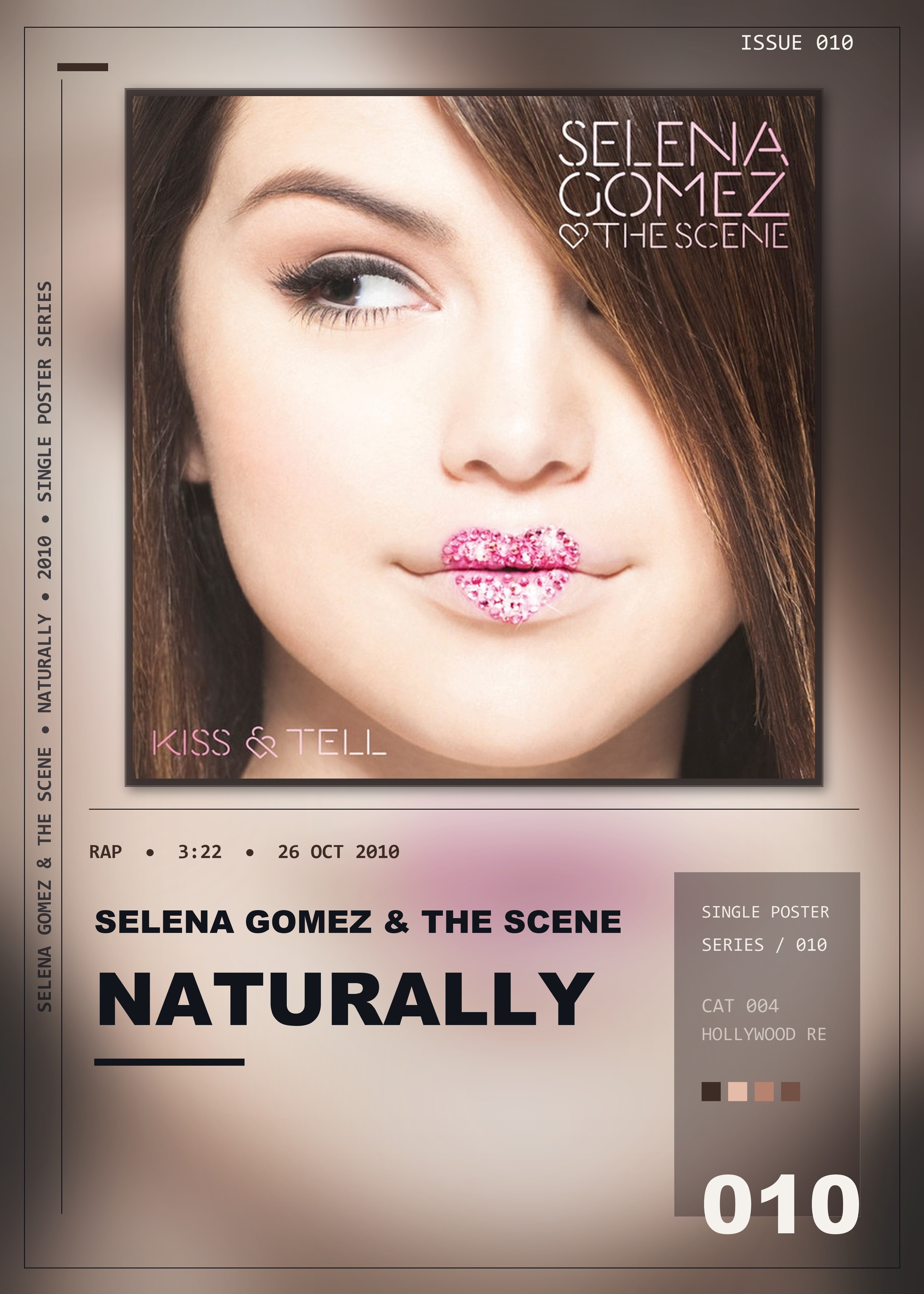 Music poster: Selena Gomez The Scene - Naturally