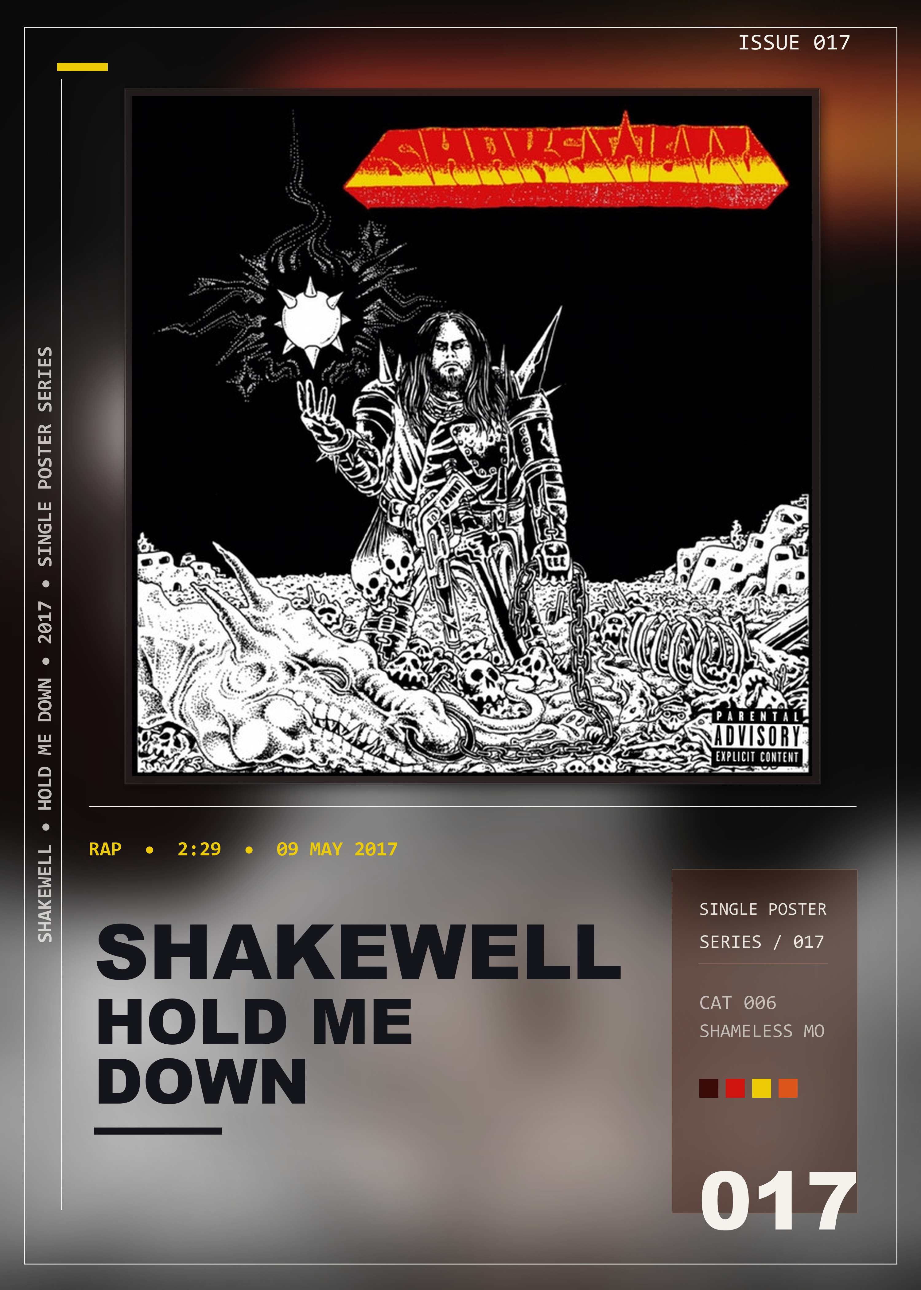 Music poster: Shakewell - Hold Me Down