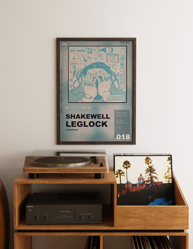 Music poster: Shakewell - Leglock
