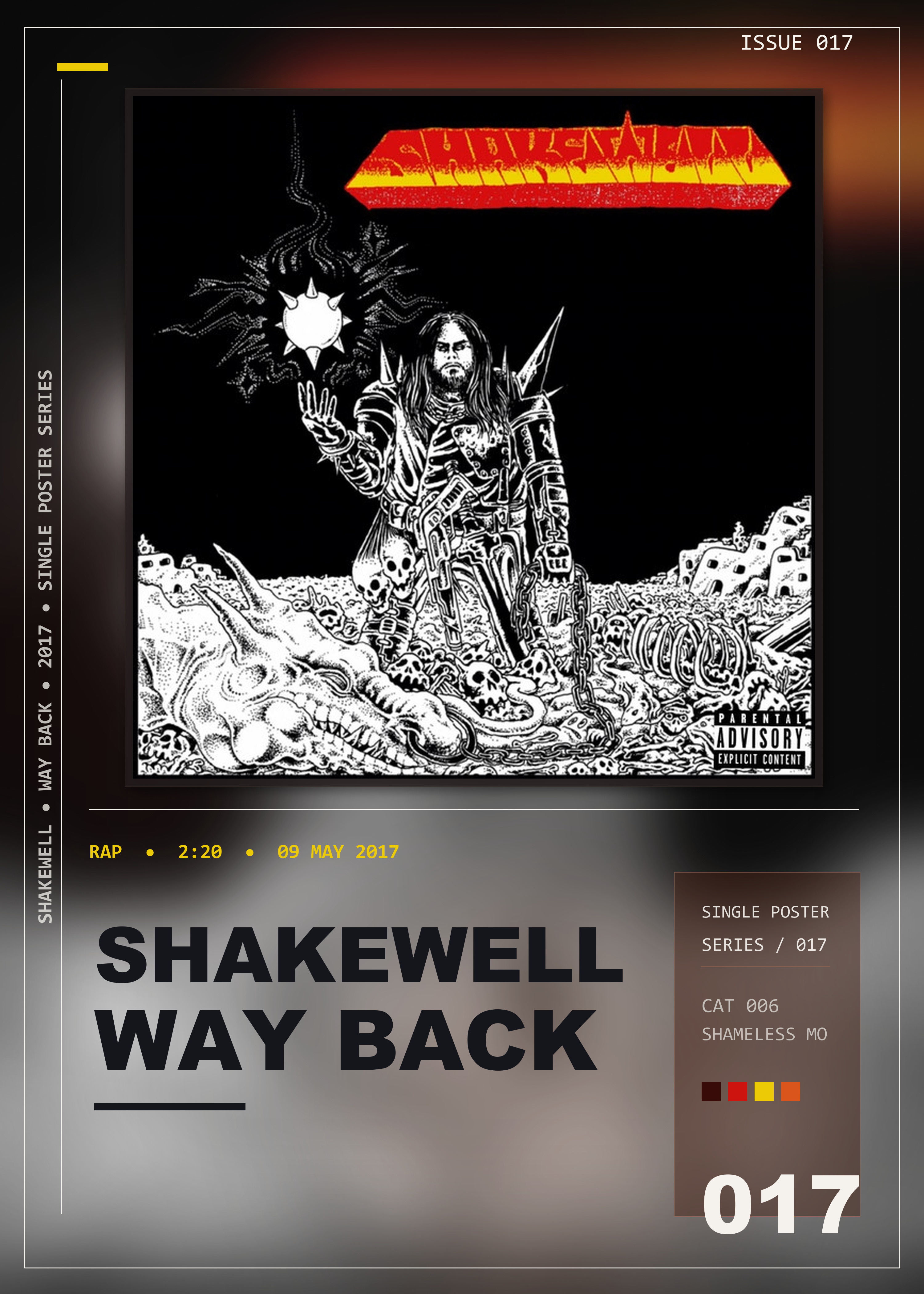 Music poster: Shakewell - Way Back