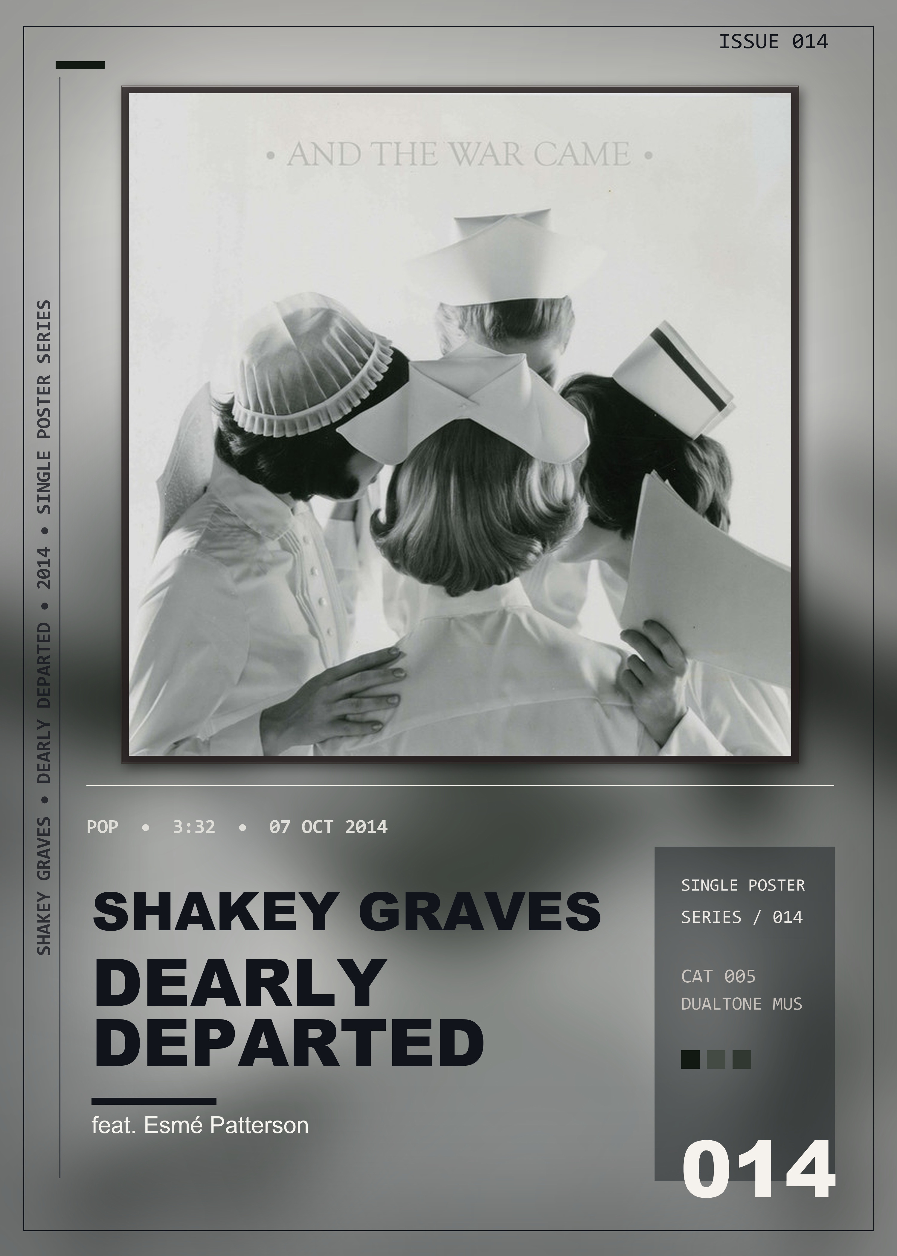 Music poster: Shakey Graves - Dearly Departed feat Esmé Patterson