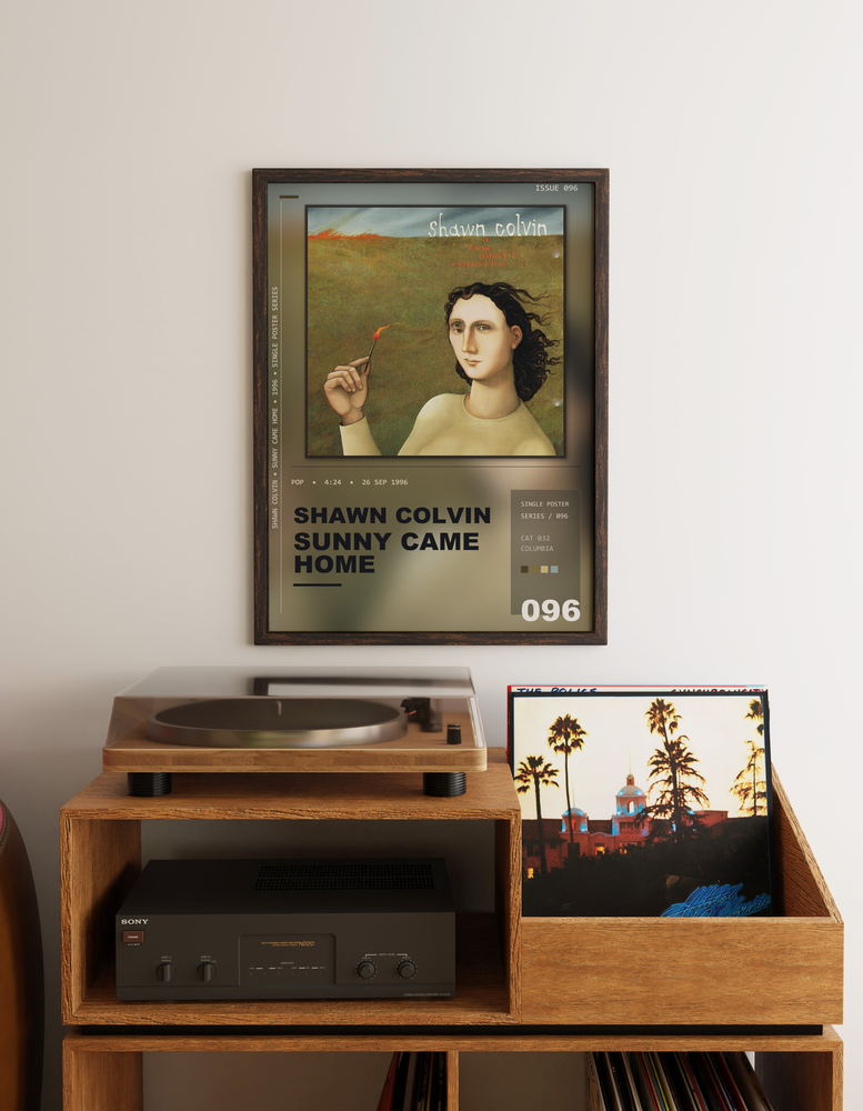 Music poster: Shawn Colvin - Sunny Came Home