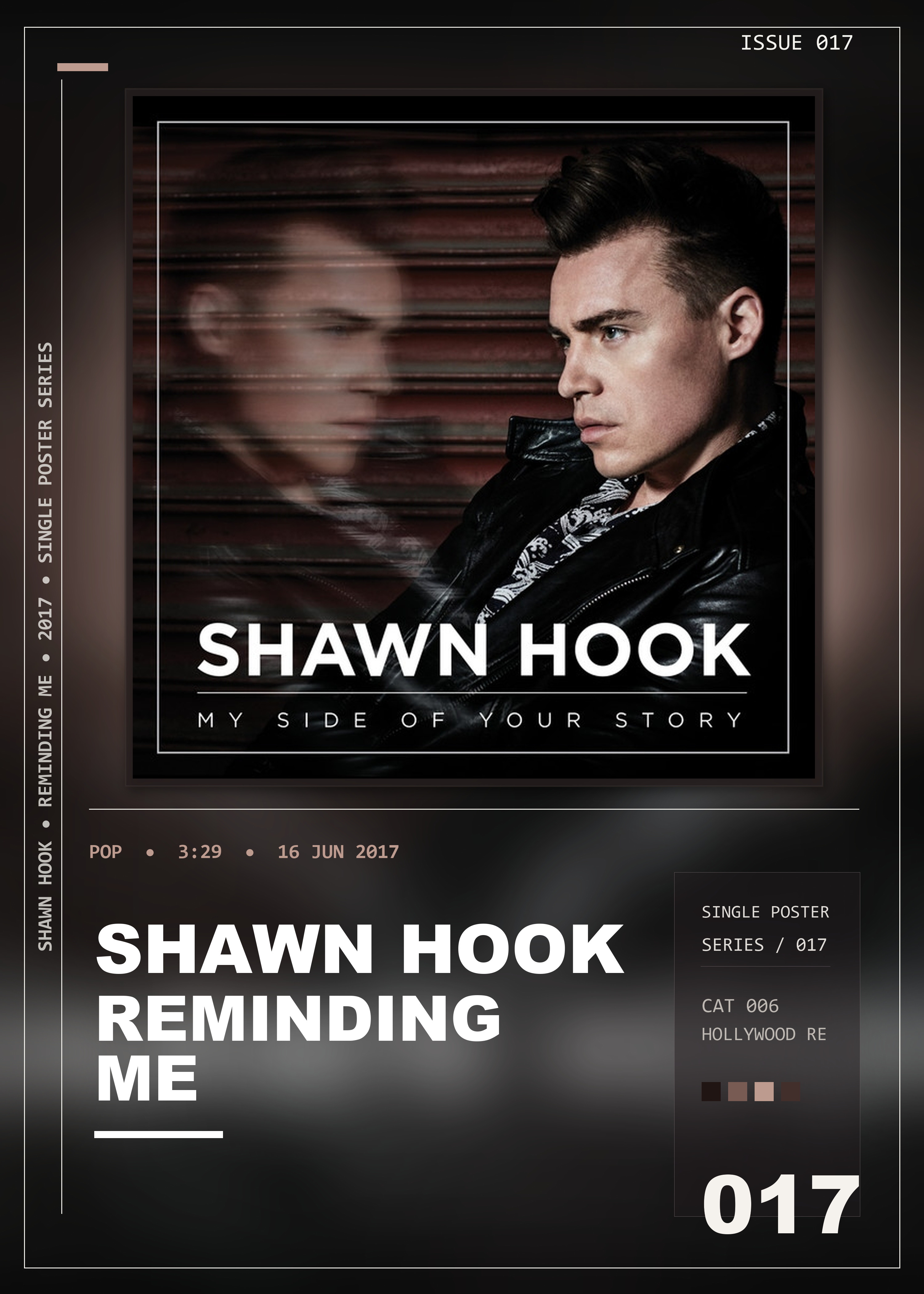 Music poster: Shawn Hook - Reminding Me