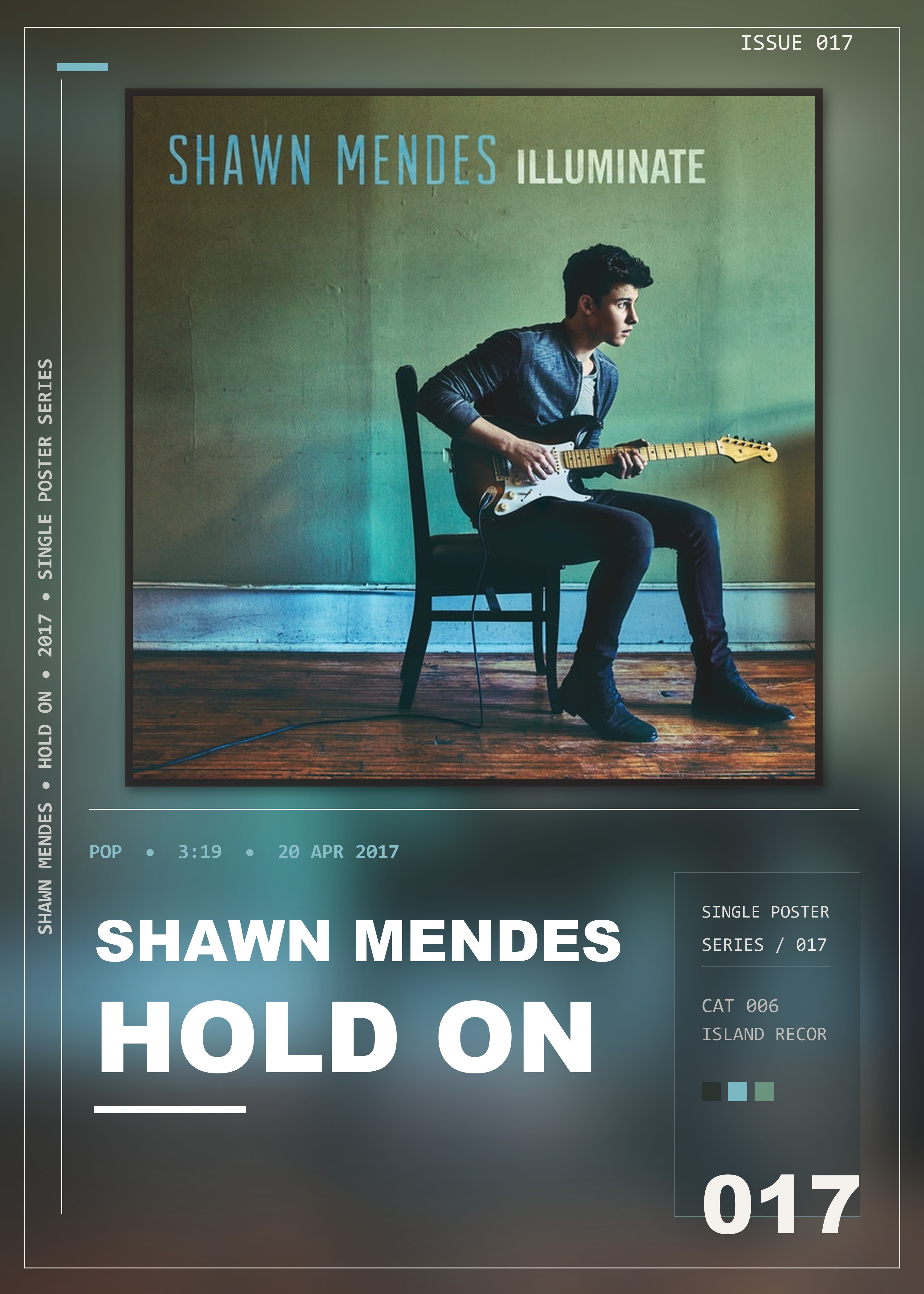Music poster: Shawn Mendes - Hold On