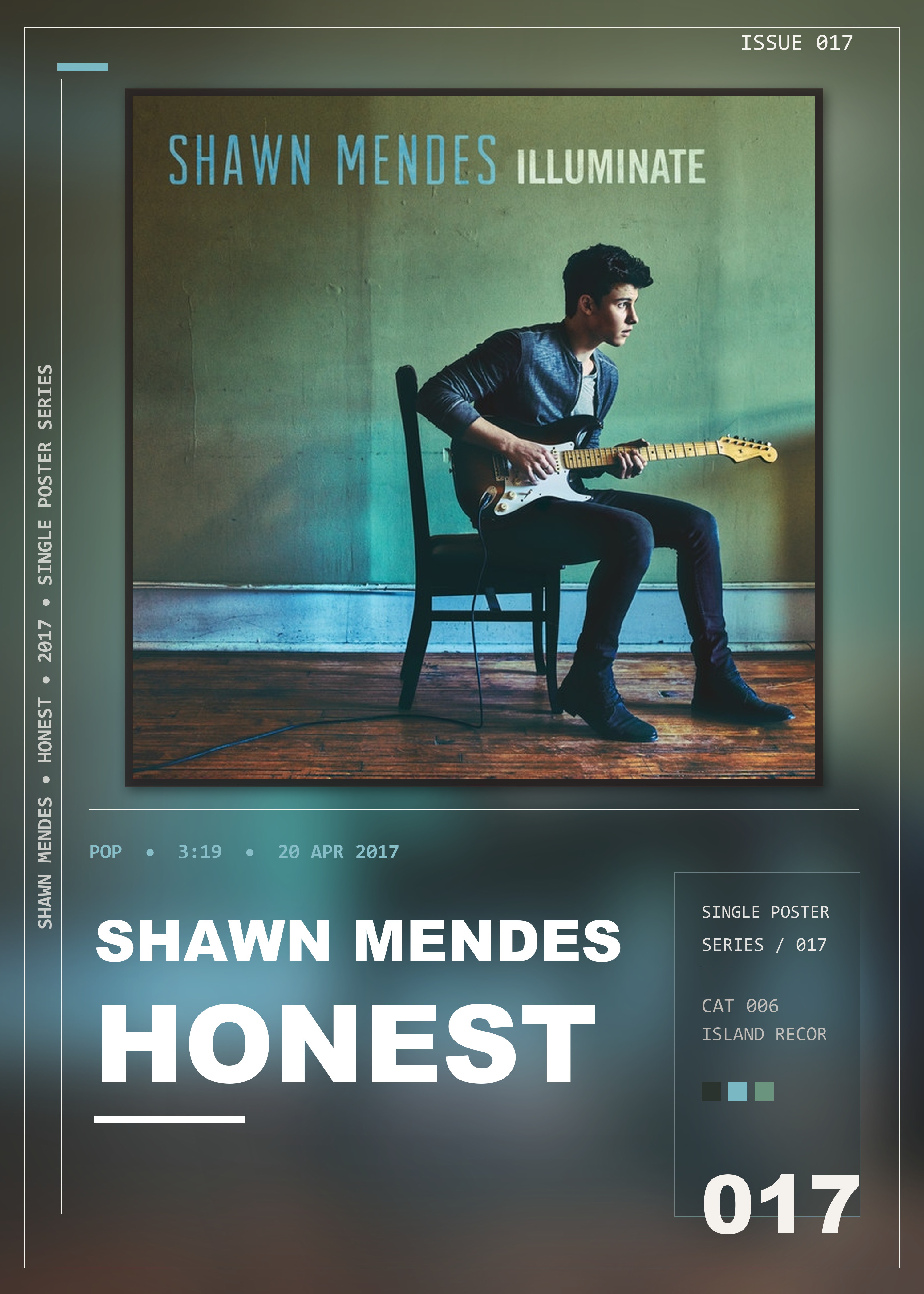 Music poster: Shawn Mendes - Honest