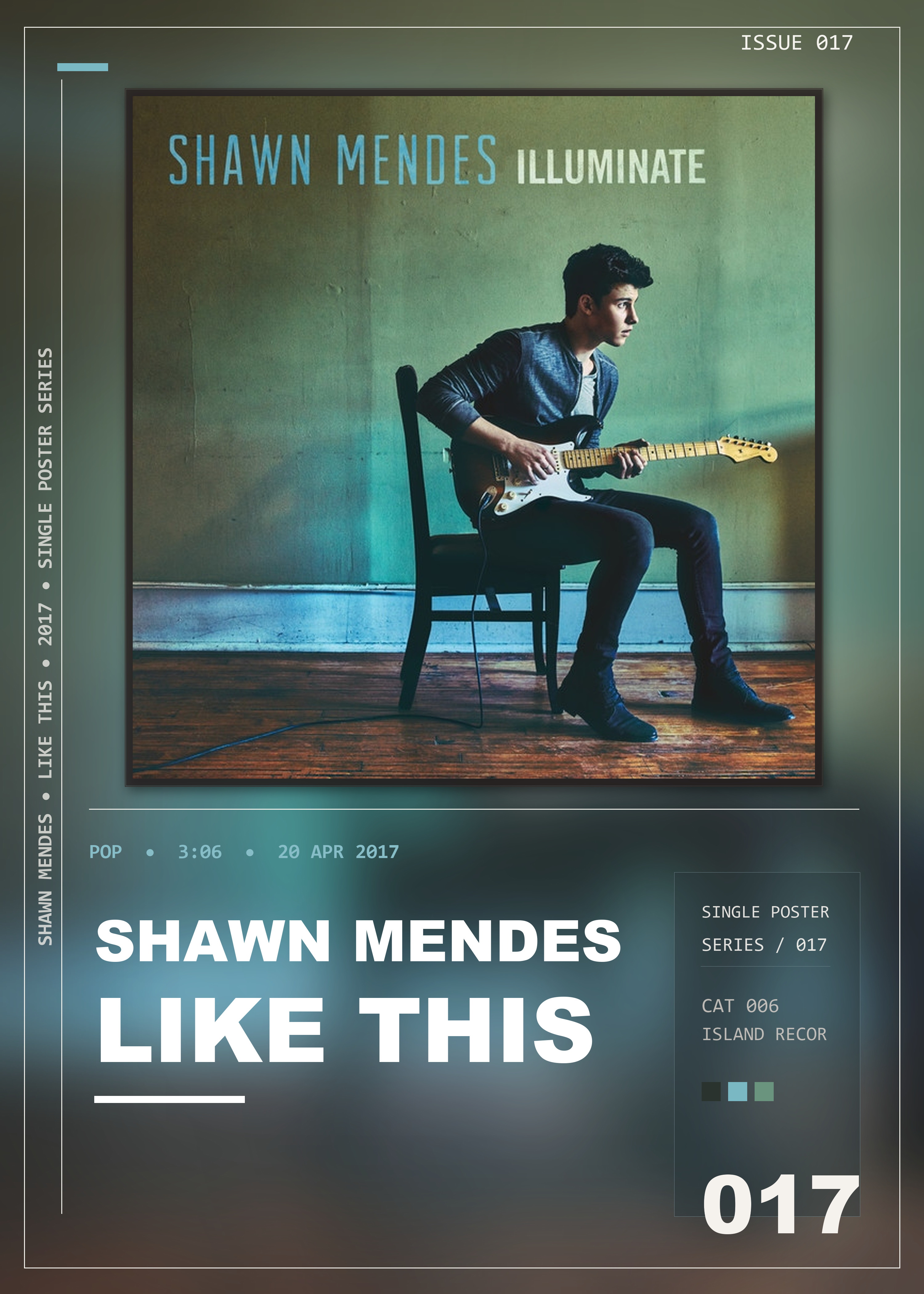 Music poster: Shawn Mendes - Like This