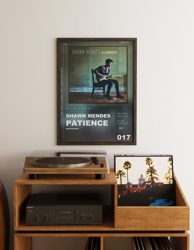 Music poster: Shawn Mendes - Patience
