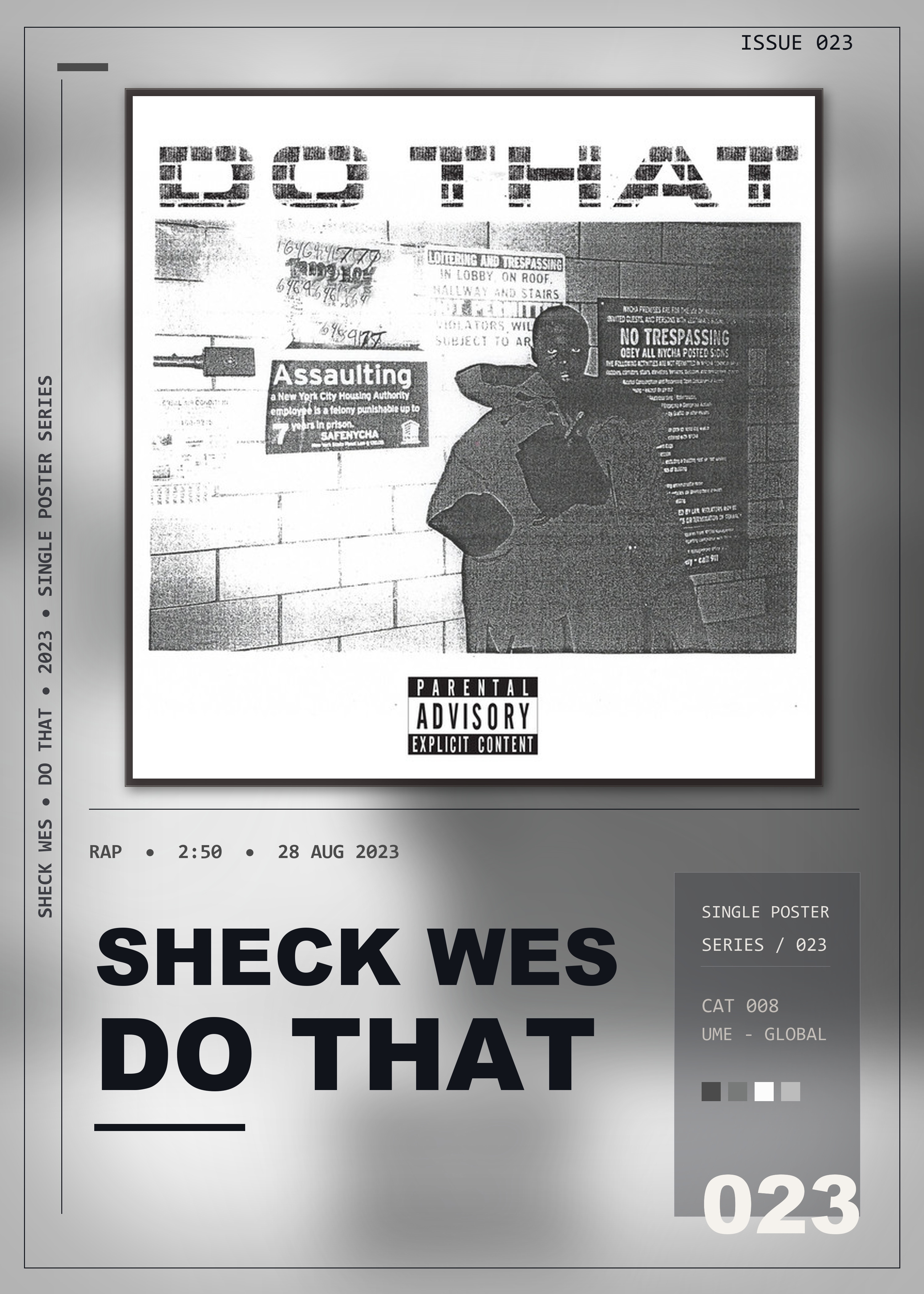 Music poster: Sheck Wes - Do That