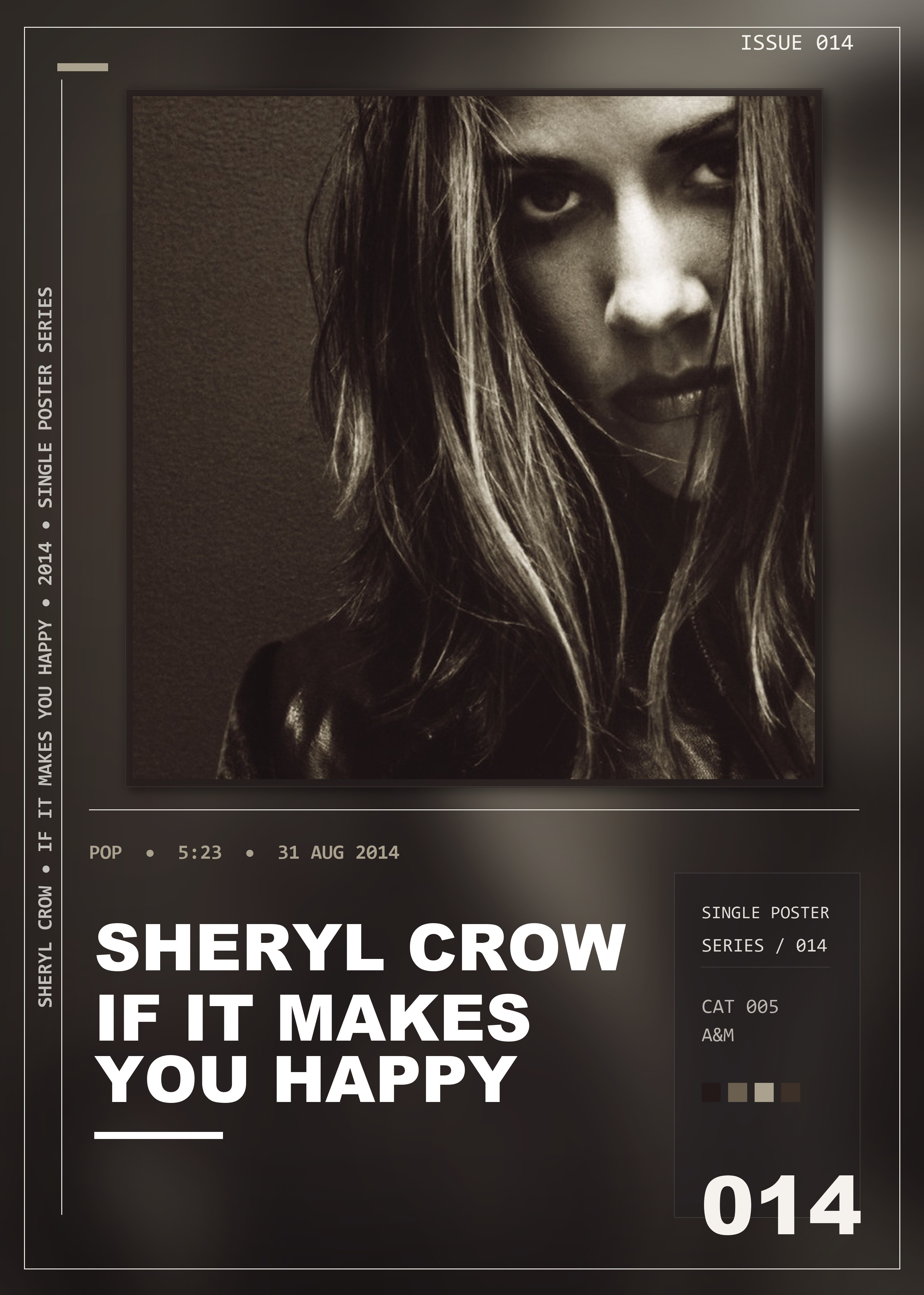 Music poster: Sheryl Crow - If It Makes You Happy