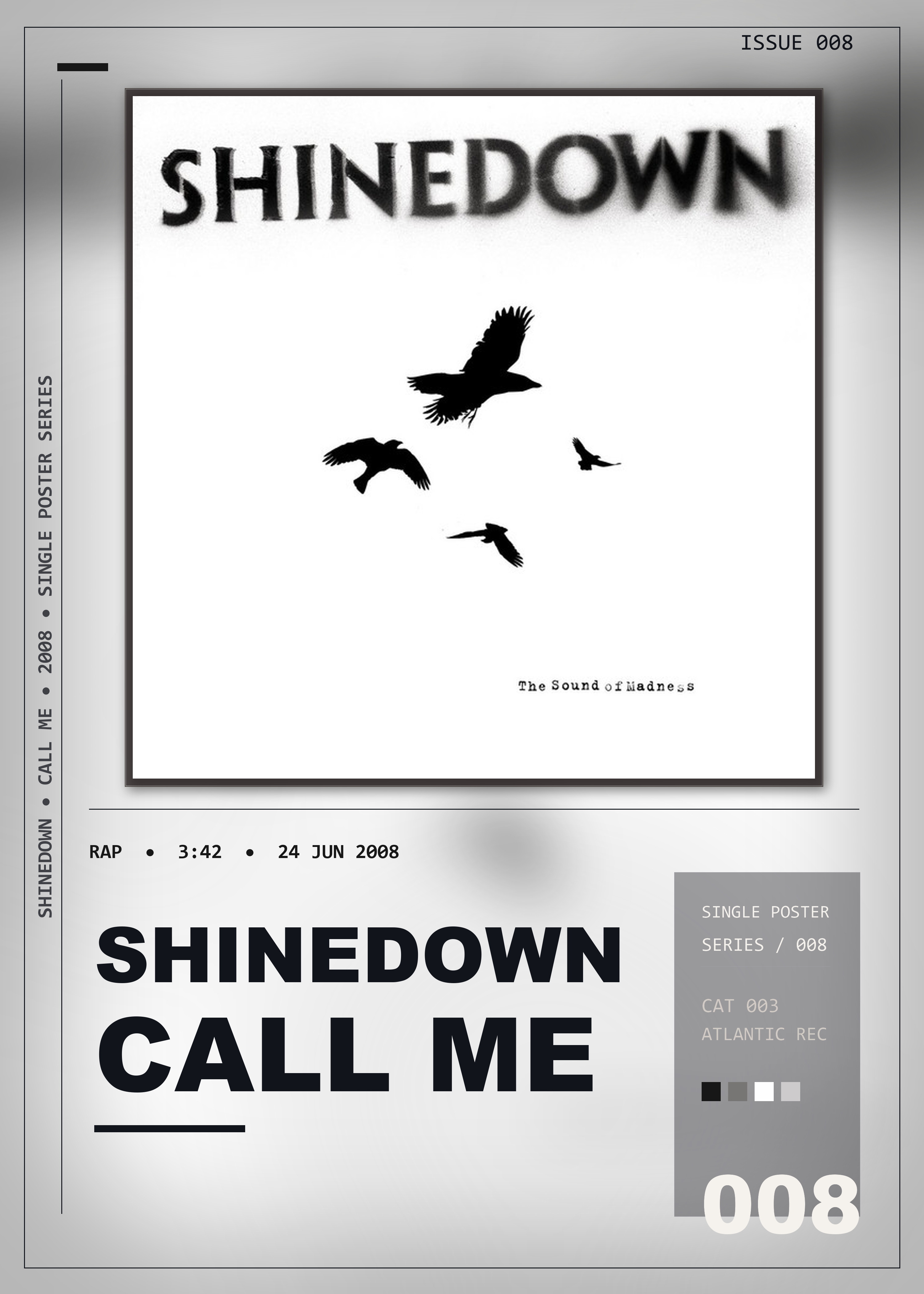 Music poster: Shinedown - Call Me