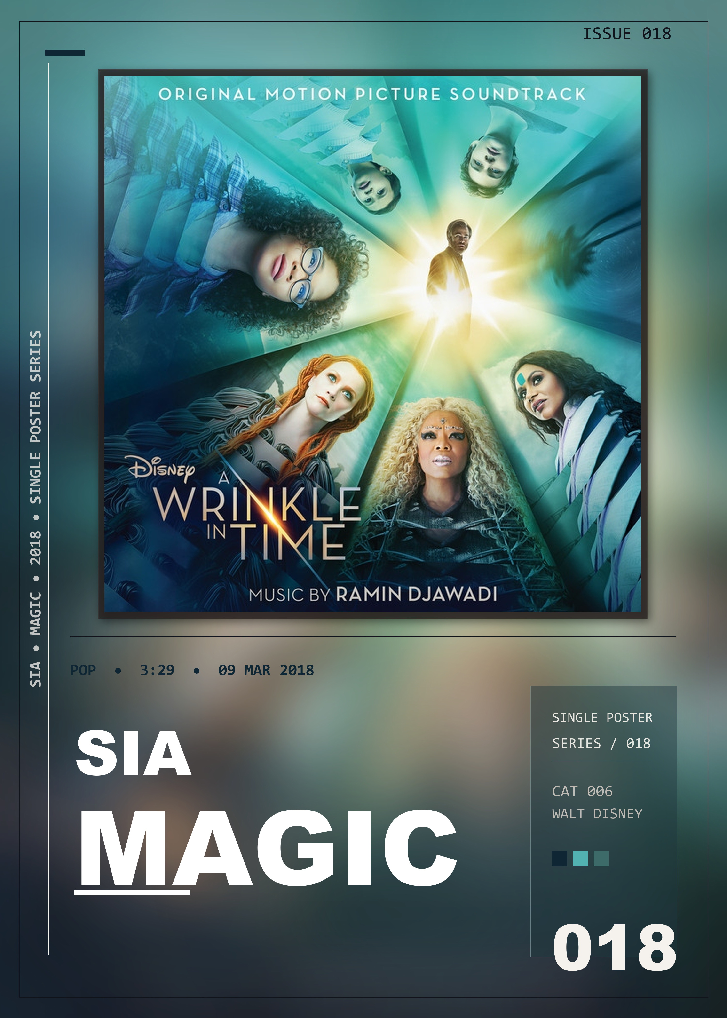 Music poster: Sia - Magic