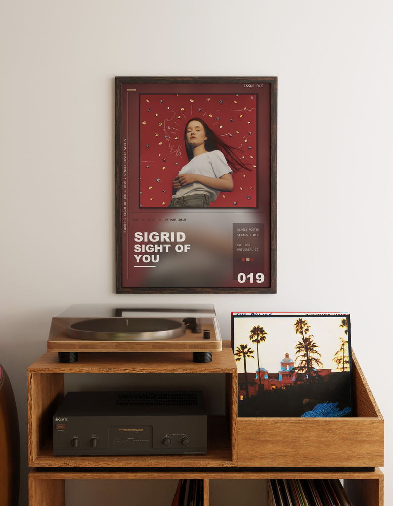 Music poster: Sigrid - Sight Of You