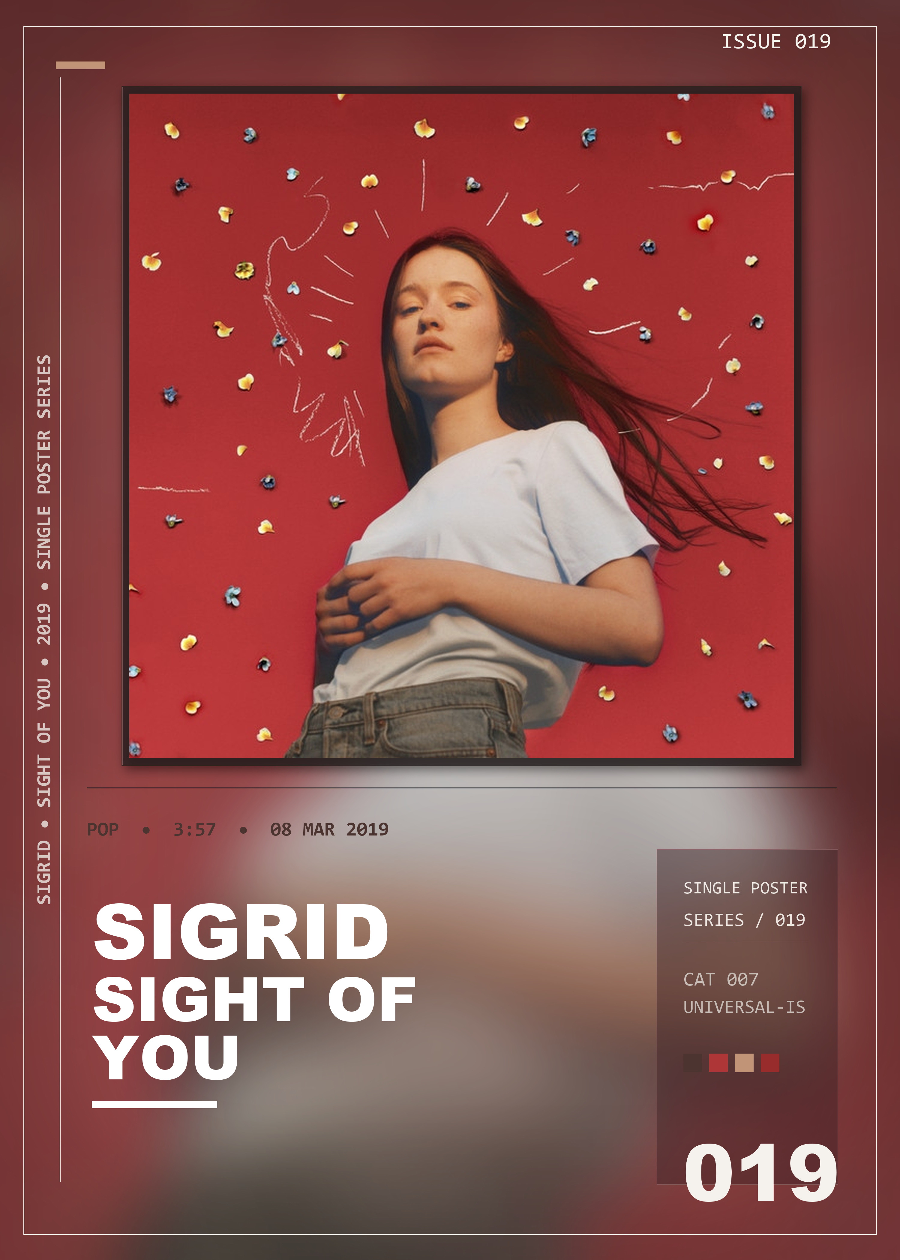Music poster: Sigrid - Sight Of You