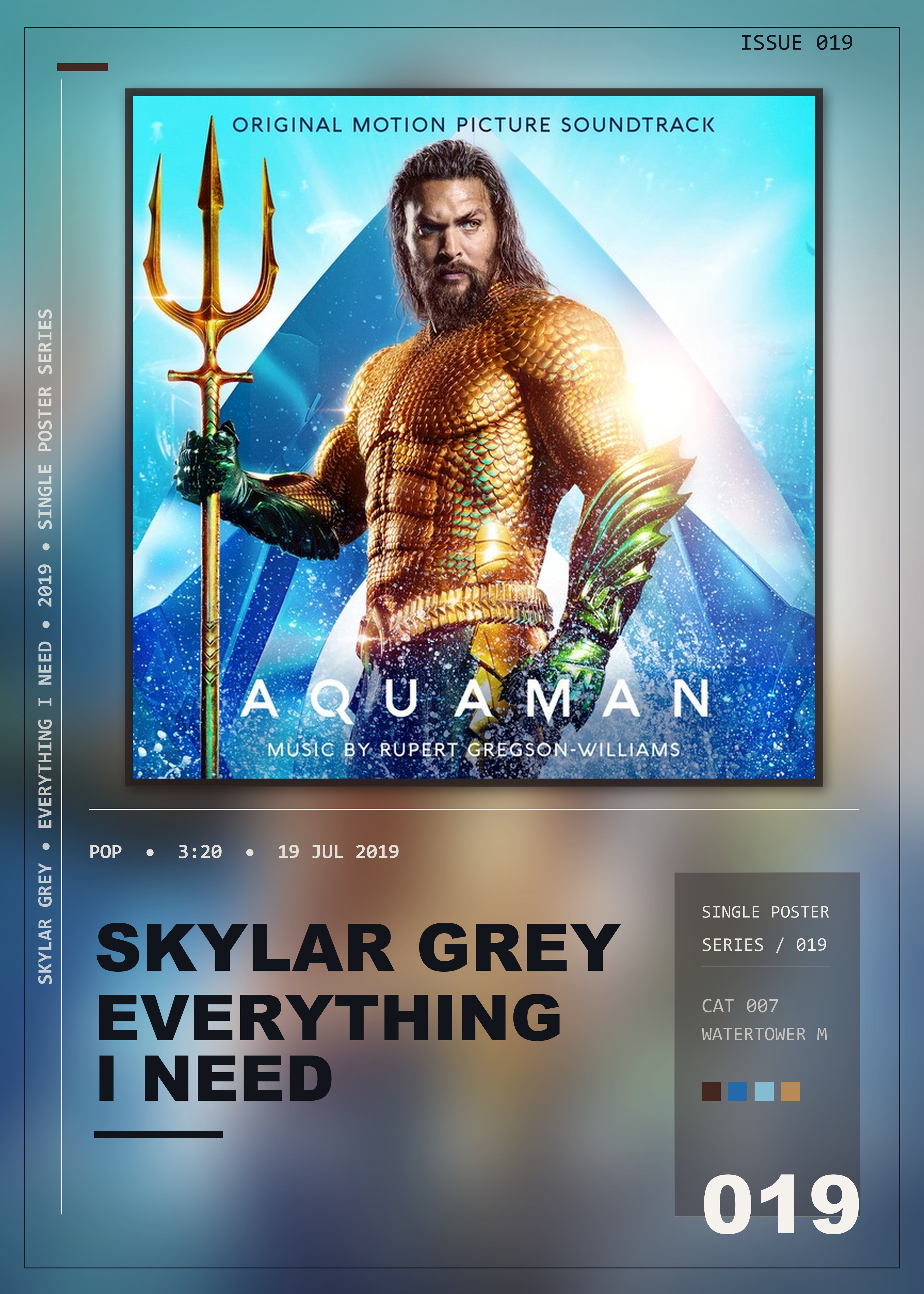 Music poster: Skylar Grey - Everything I Need