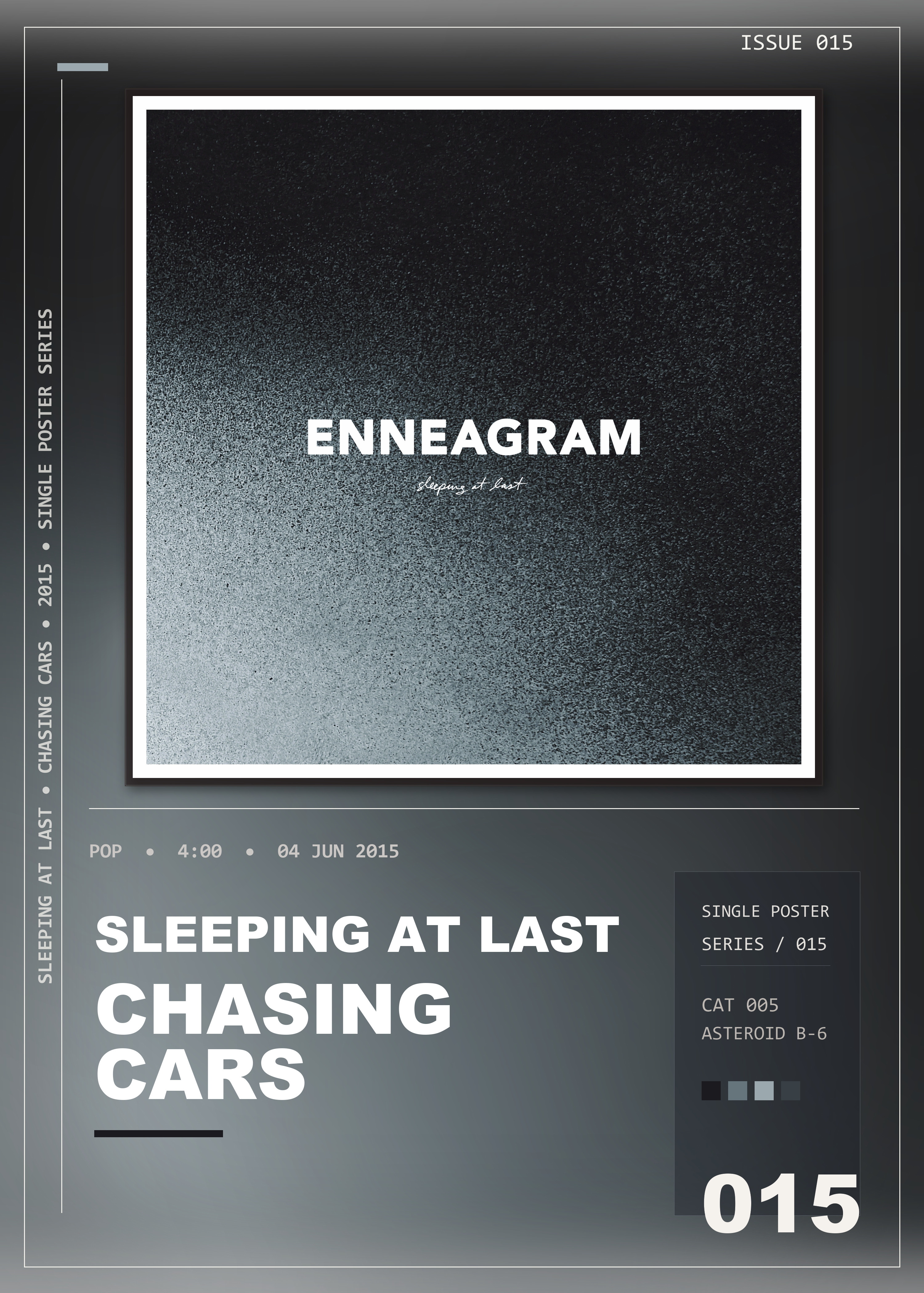 Music poster: Sleeping At Last - Chasing Cars