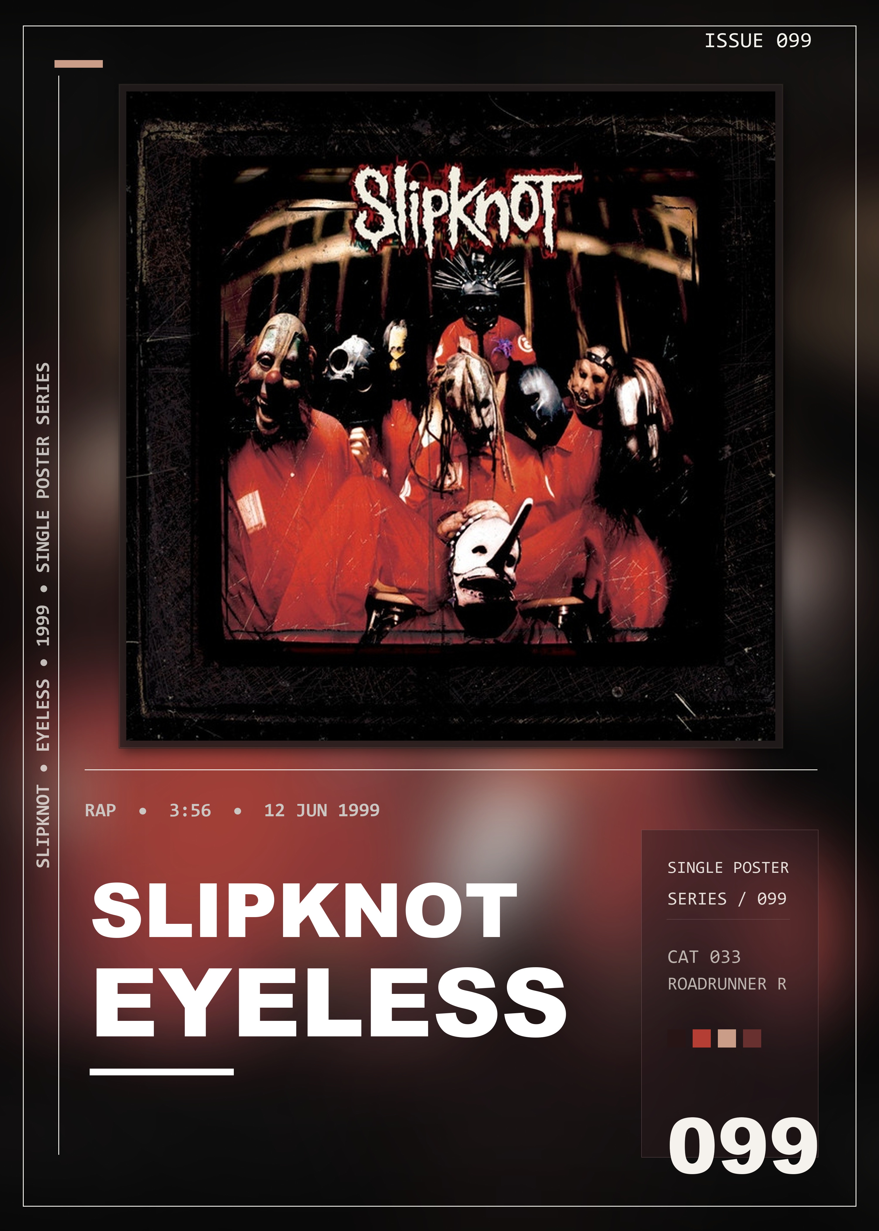 Music poster: Slipknot - Eyeless